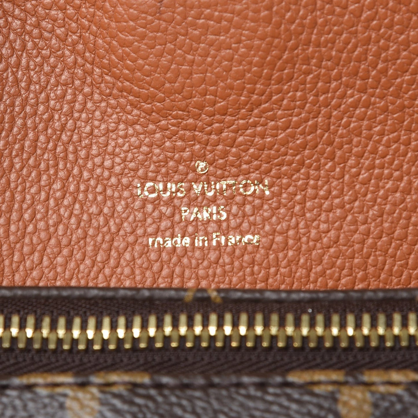 LOUIS VUITTON MONOGRAM MANHATTAN NM SHOULDER BAG CARAMEL