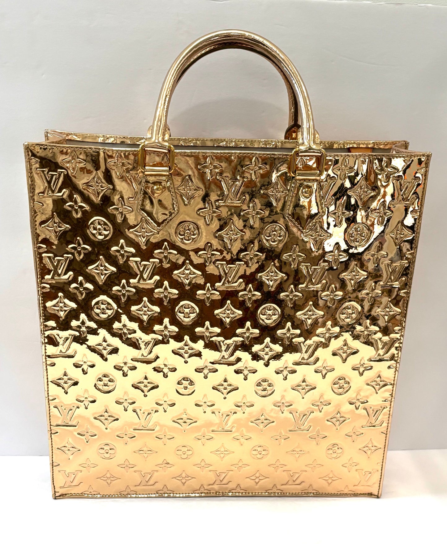 LOUIS VUITTON MONOGRAM MIROIR SAC PLATE TOTE BAG