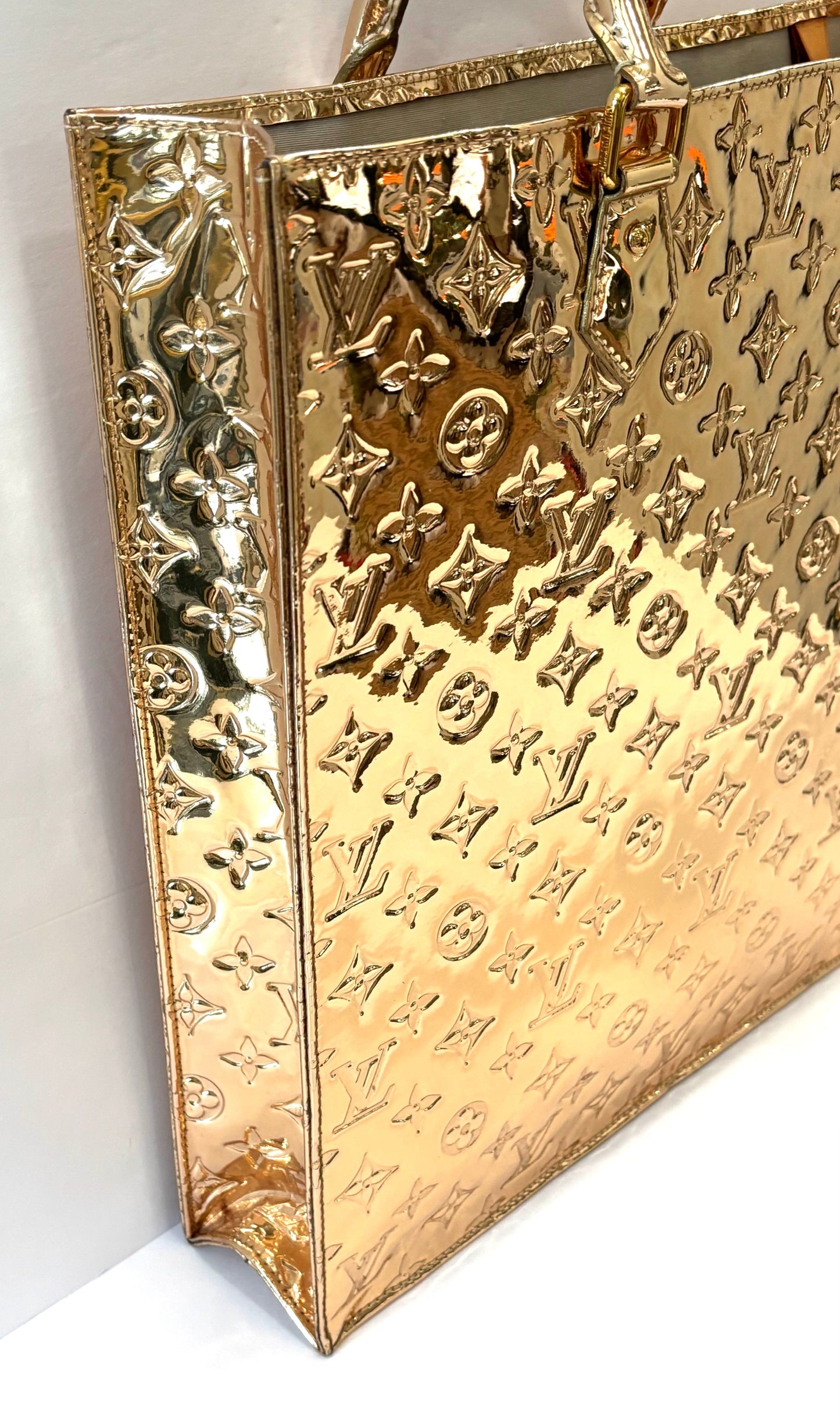 LOUIS VUITTON MONOGRAM MIROIR SAC PLATE TOTE BAG