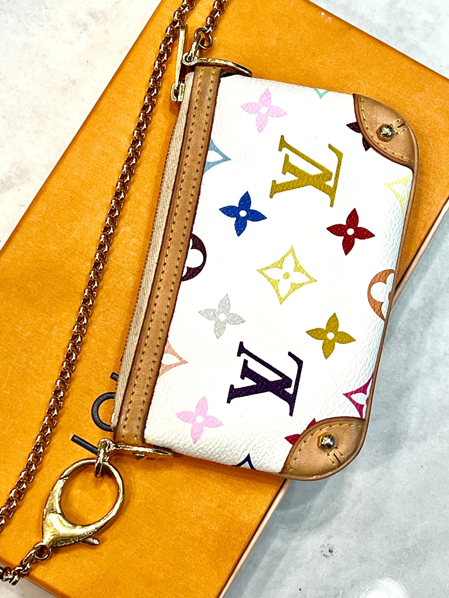 LOUIS VUITTON MULTICOLOR MONOGRAM MILLA POCHETTE MM