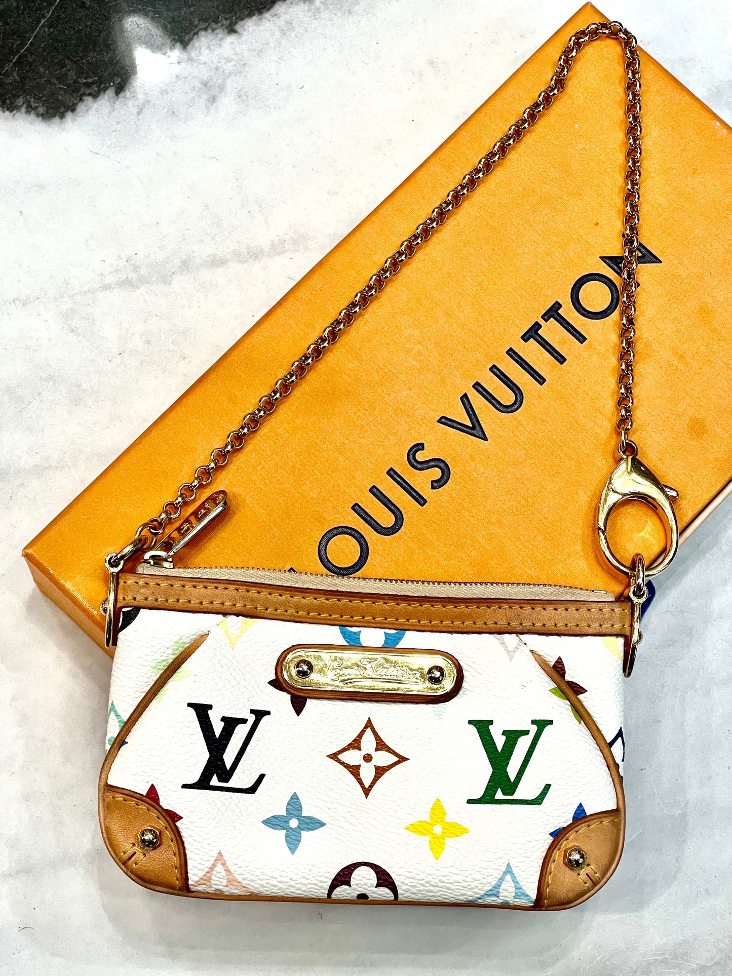 LOUIS VUITTON MULTICOLOR MONOGRAM MILLA POCHETTE MM