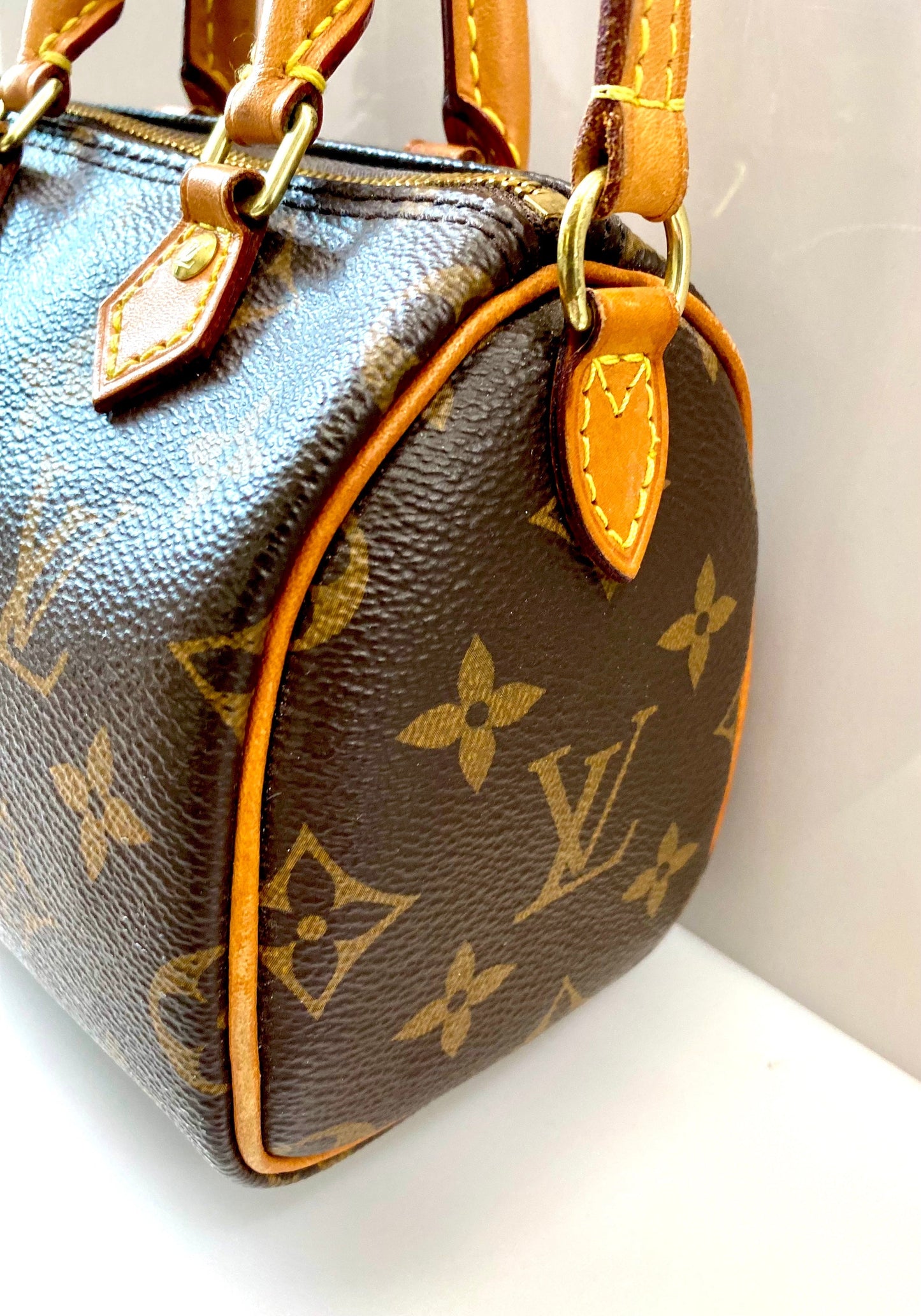 LOUIS VUITTON MONOGRAM NANO SPEEDY SHOULDER BAG