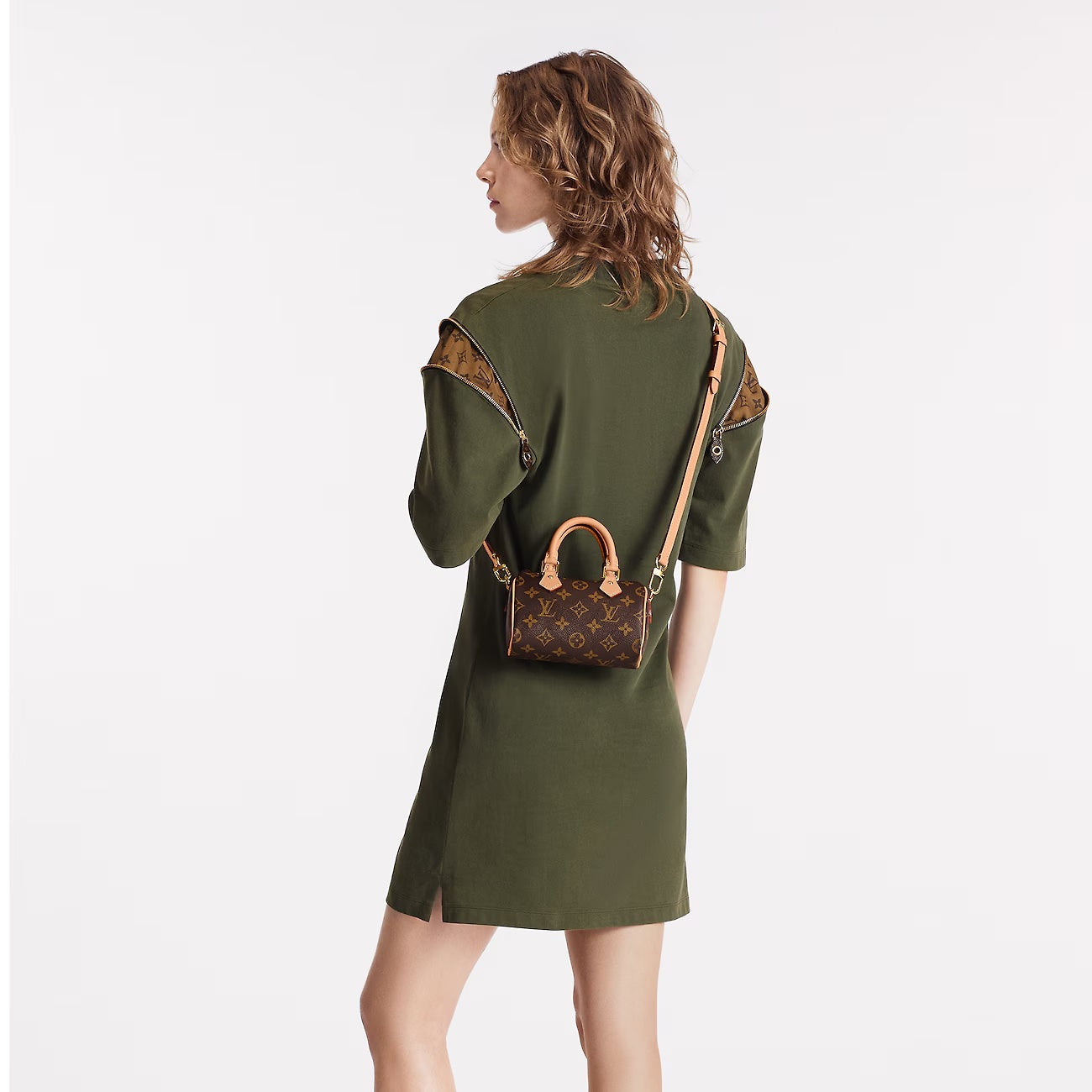 LOUIS VUITTON MONOGRAM NANO SPEEDY SHOULDER BAG
