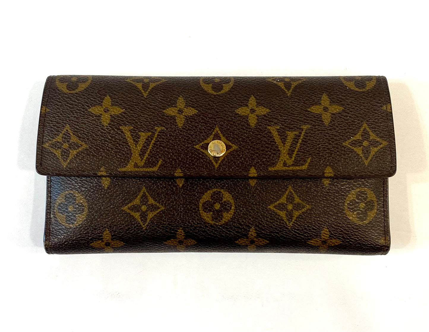 LOUIS VUITTON MONGRAM PORTE MONNAIE TRESOR CONTINENTAL WALLET