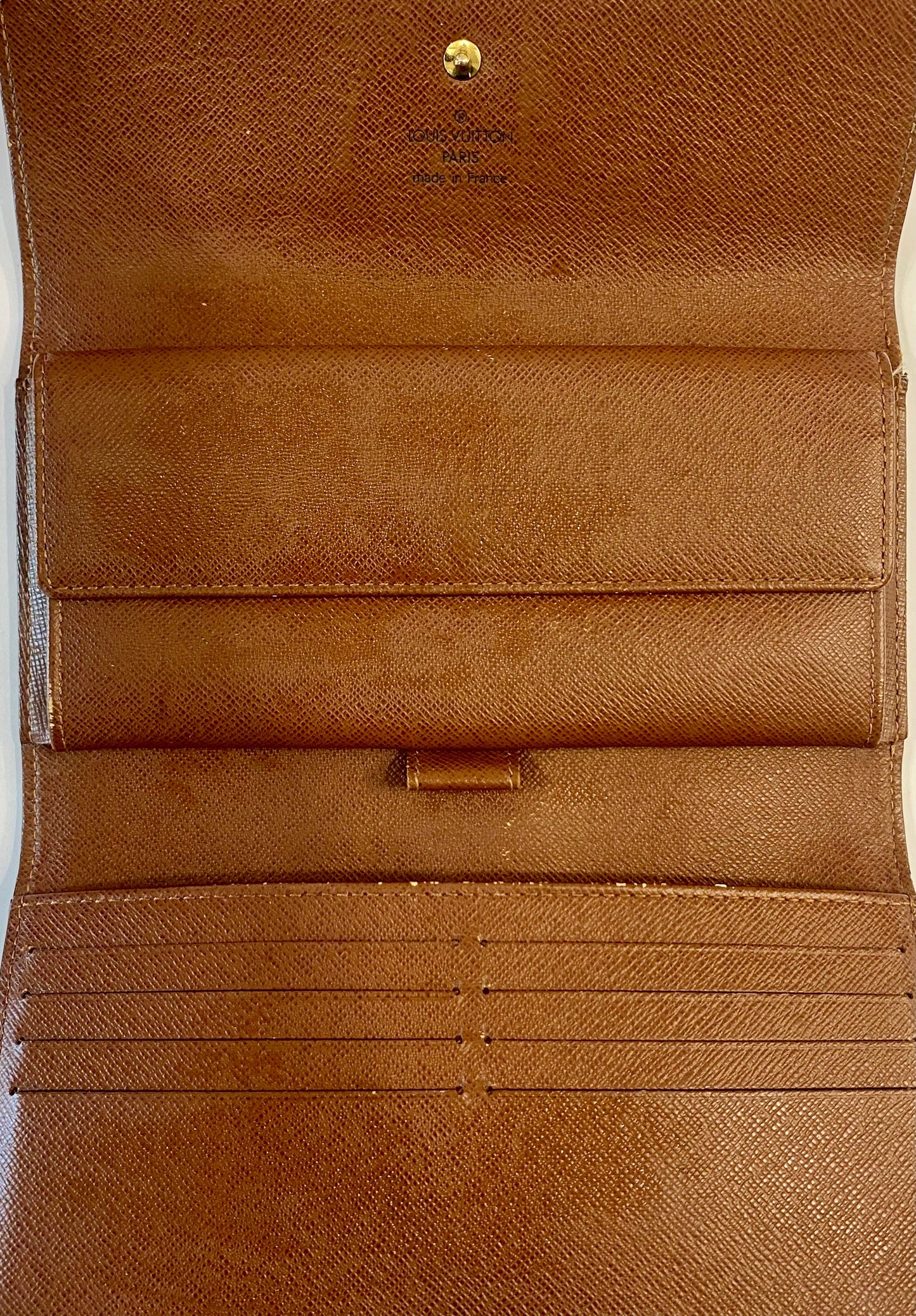LOUIS VUITTON MONGRAM PORTE MONNAIE TRESOR CONTINENTAL WALLET