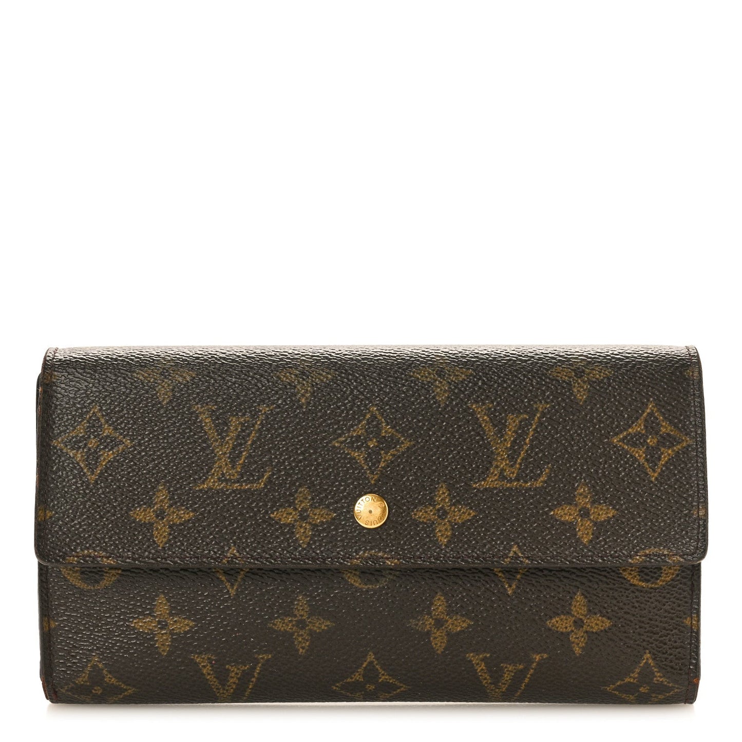 LOUIS VUITTON MONGRAM PORTE MONNAIE TRESOR CONTINENTAL WALLET