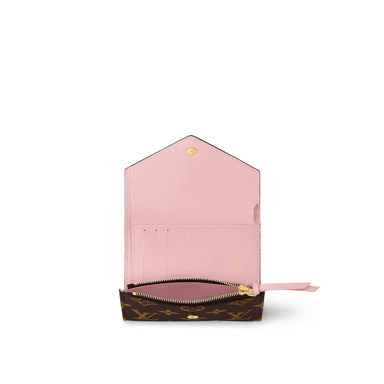 LOUIS VUITTON MONOGRAM VICTORINE WALLET ROSE BALLERINE