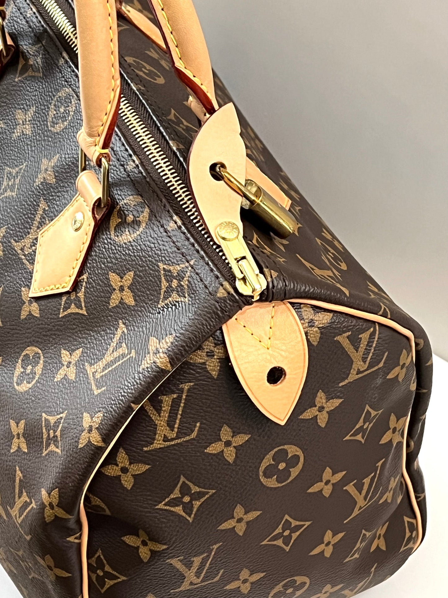 LOUIS VUITTON MONOGRAM SPEEDY 30 HANDBAG