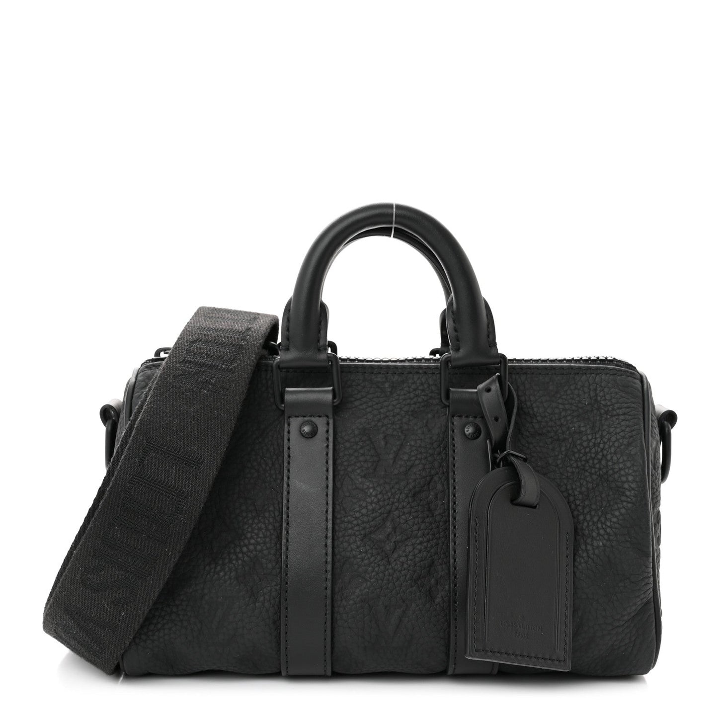 LOUIS VUITTON MONOGRAM TAURILLON LEATHER KEEPAL BANDOULIERE 25 BAG
