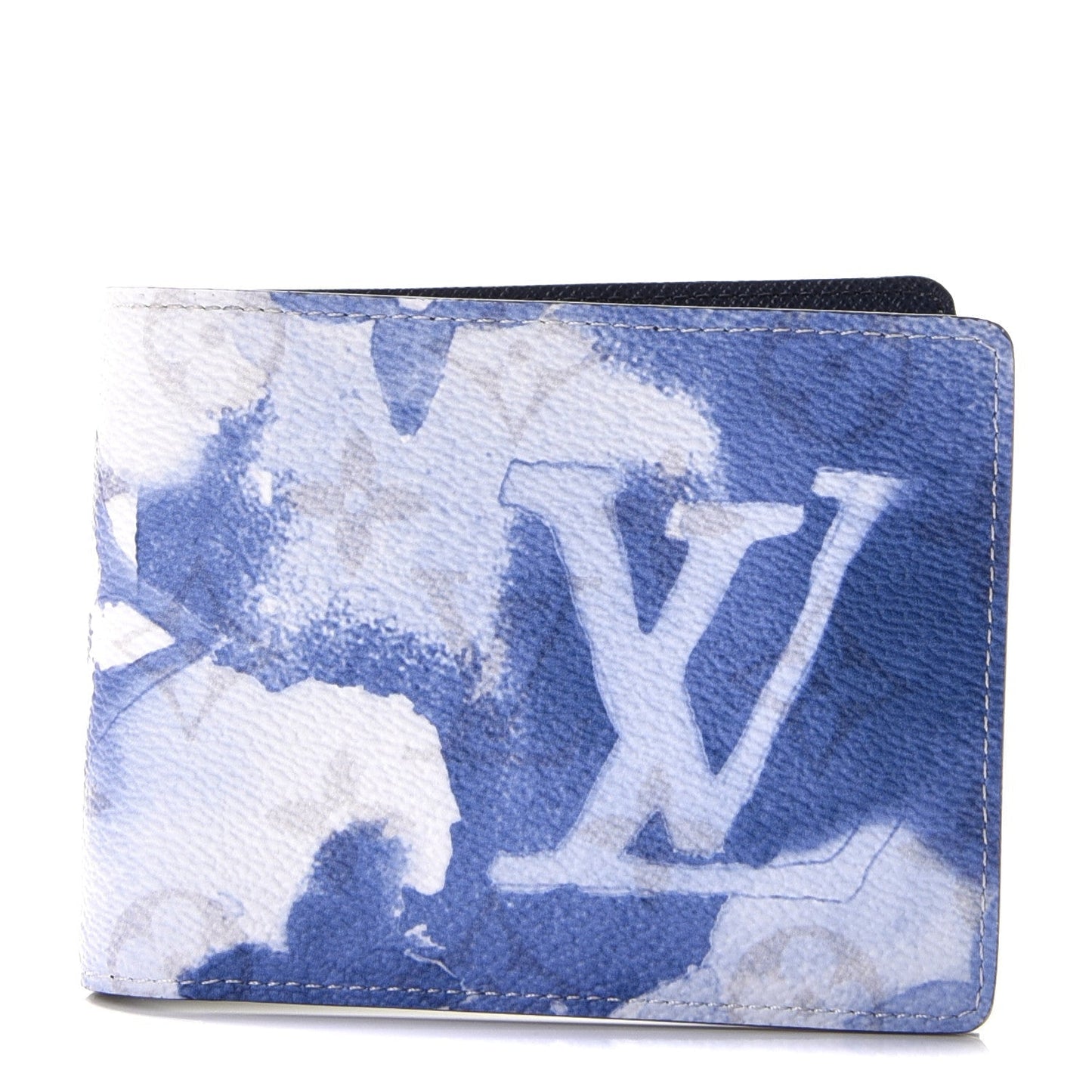 GLM-MULTIPLE WALLET WATERCOLOR BLUE