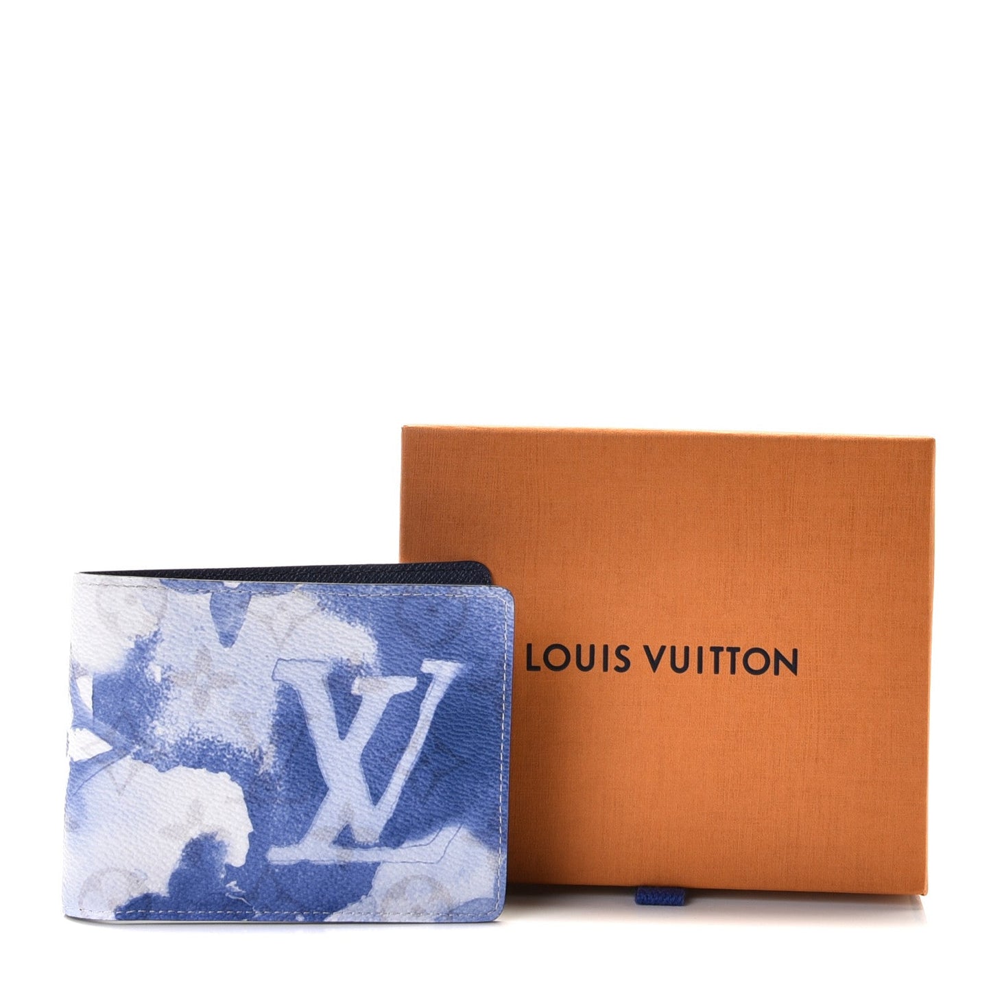 GLM-MULTIPLE WALLET WATERCOLOR BLUE