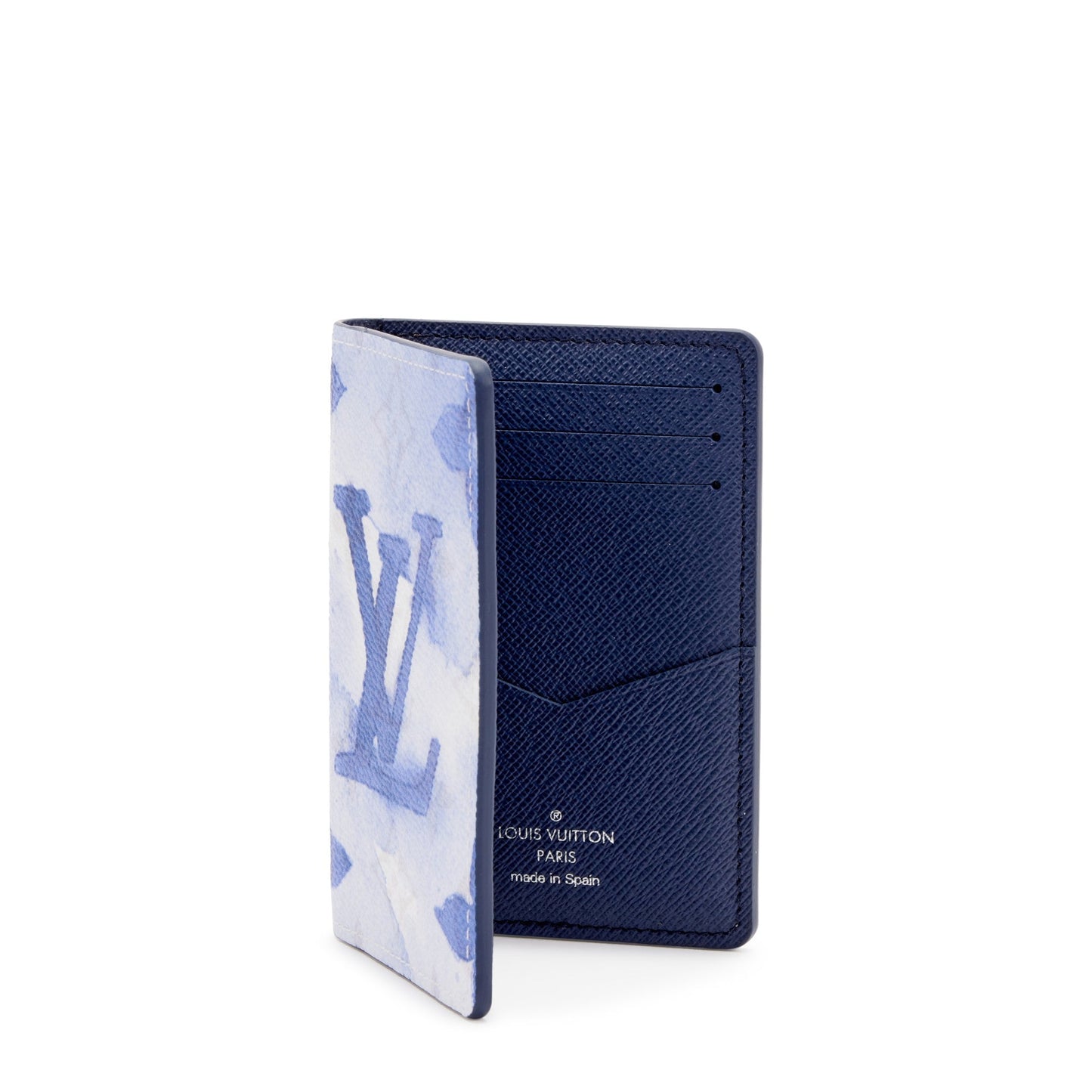 GLM-MONOGRAM WATERCOLOR POCKET ORGANIZER