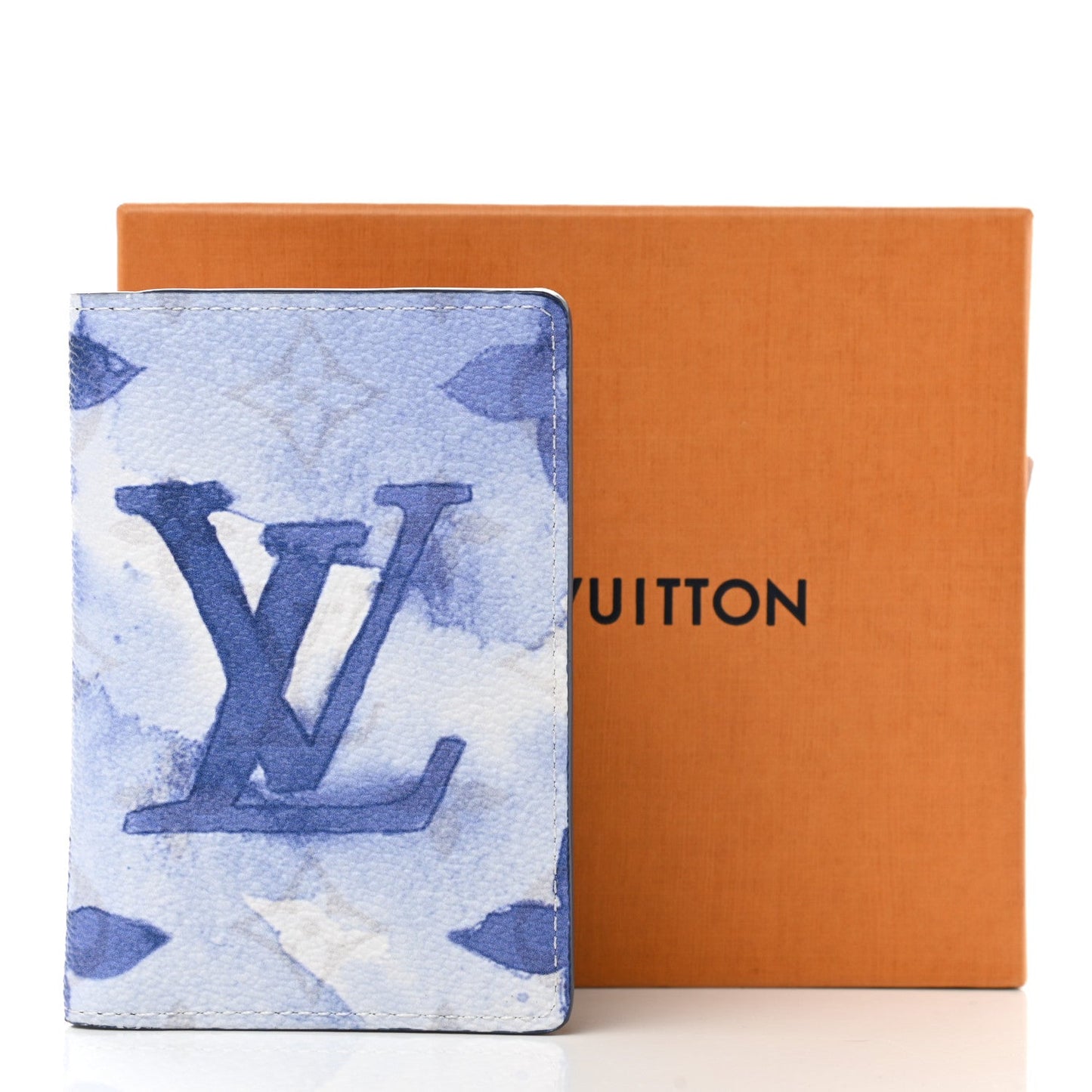 GLM-MONOGRAM WATERCOLOR POCKET ORGANIZER