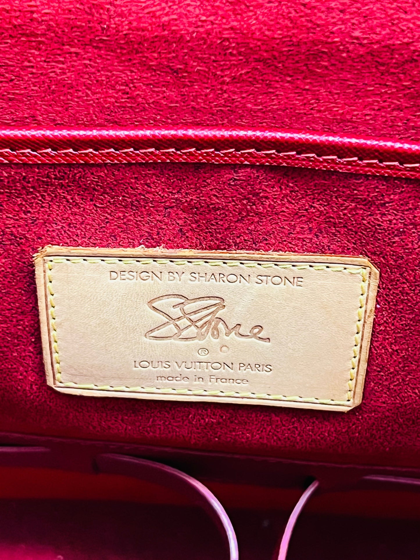 LOUIS VUITTON MONOGRAM SHARON STONE AMFAR VANITY THREE BAG