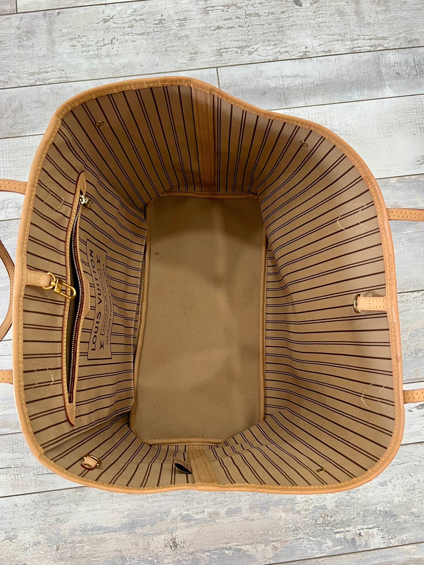 LOUIS VUITTON MONOGRAM NEVERFULL GM TOTE BAG