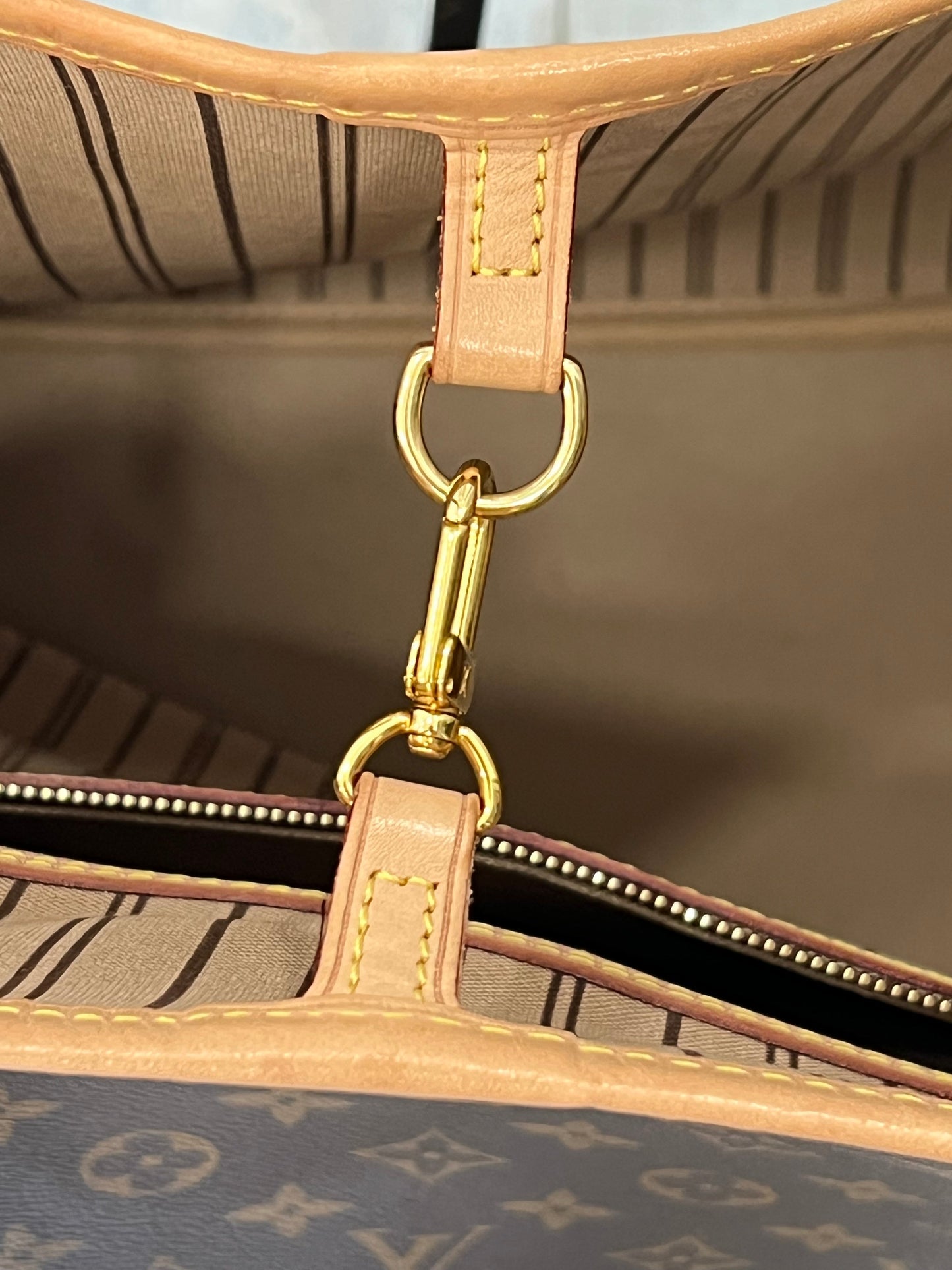 LOUIS VUITTON MONOGRAM NEVERFULL GM TOTE BAG