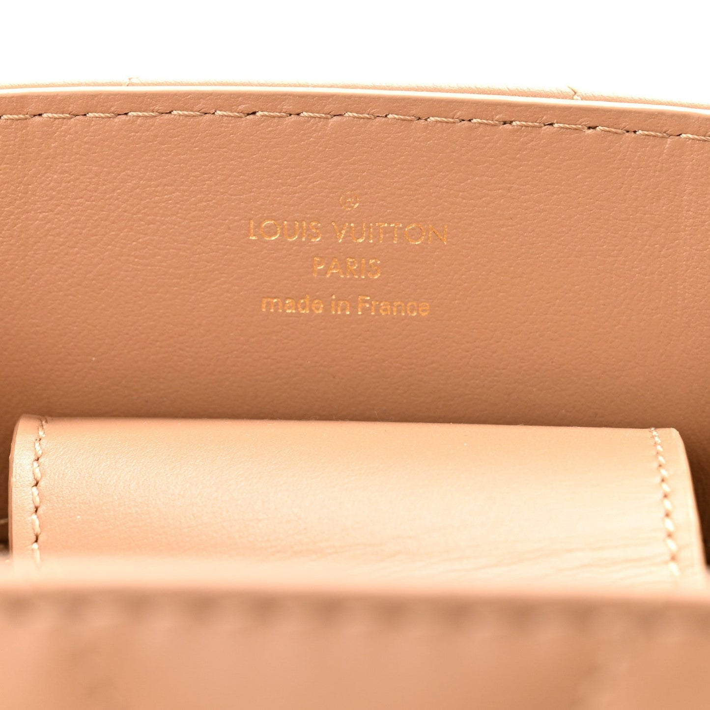 LOUIS VUITTON NEW WAVE CALFSKIN LEATHER CHAIN TOTE BAG