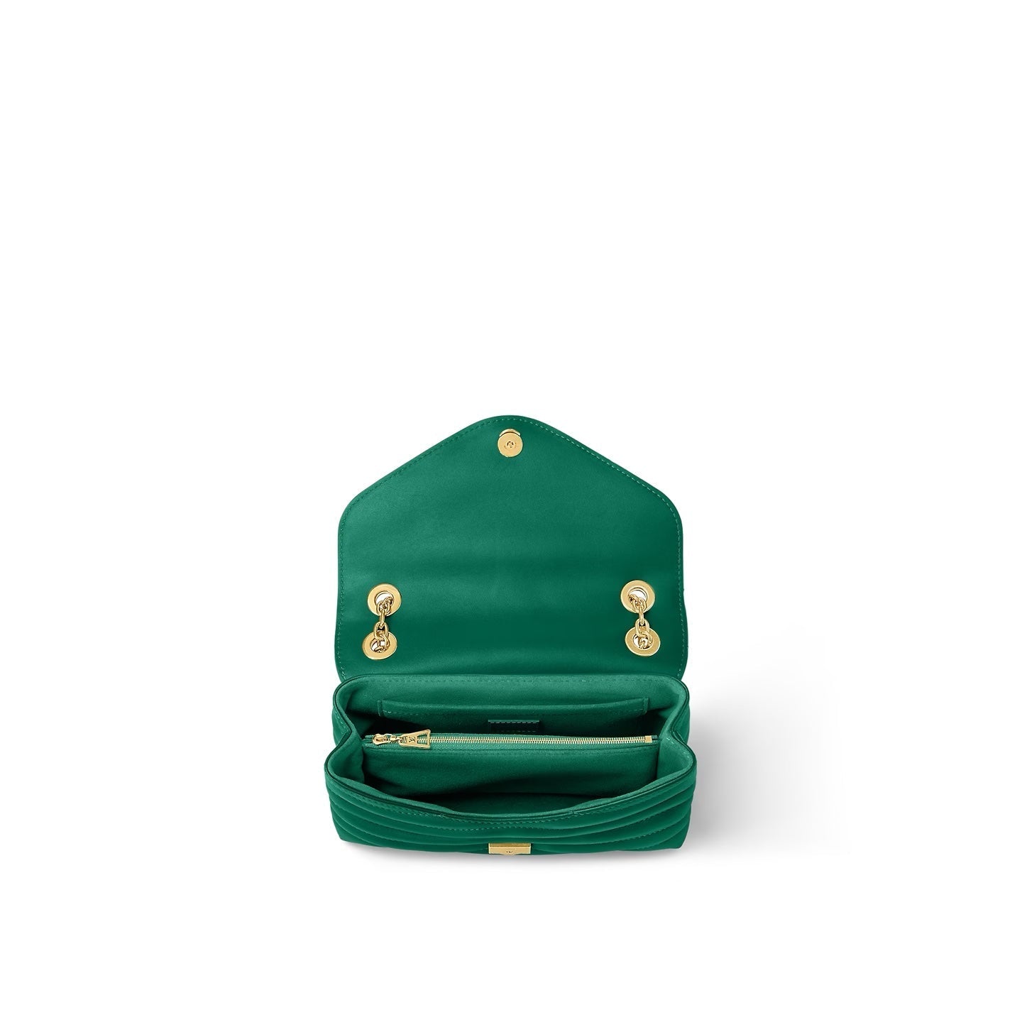 LOUIS VUITTON NEW WAVE CHAIN BAG MM IN EMERALD GREEN