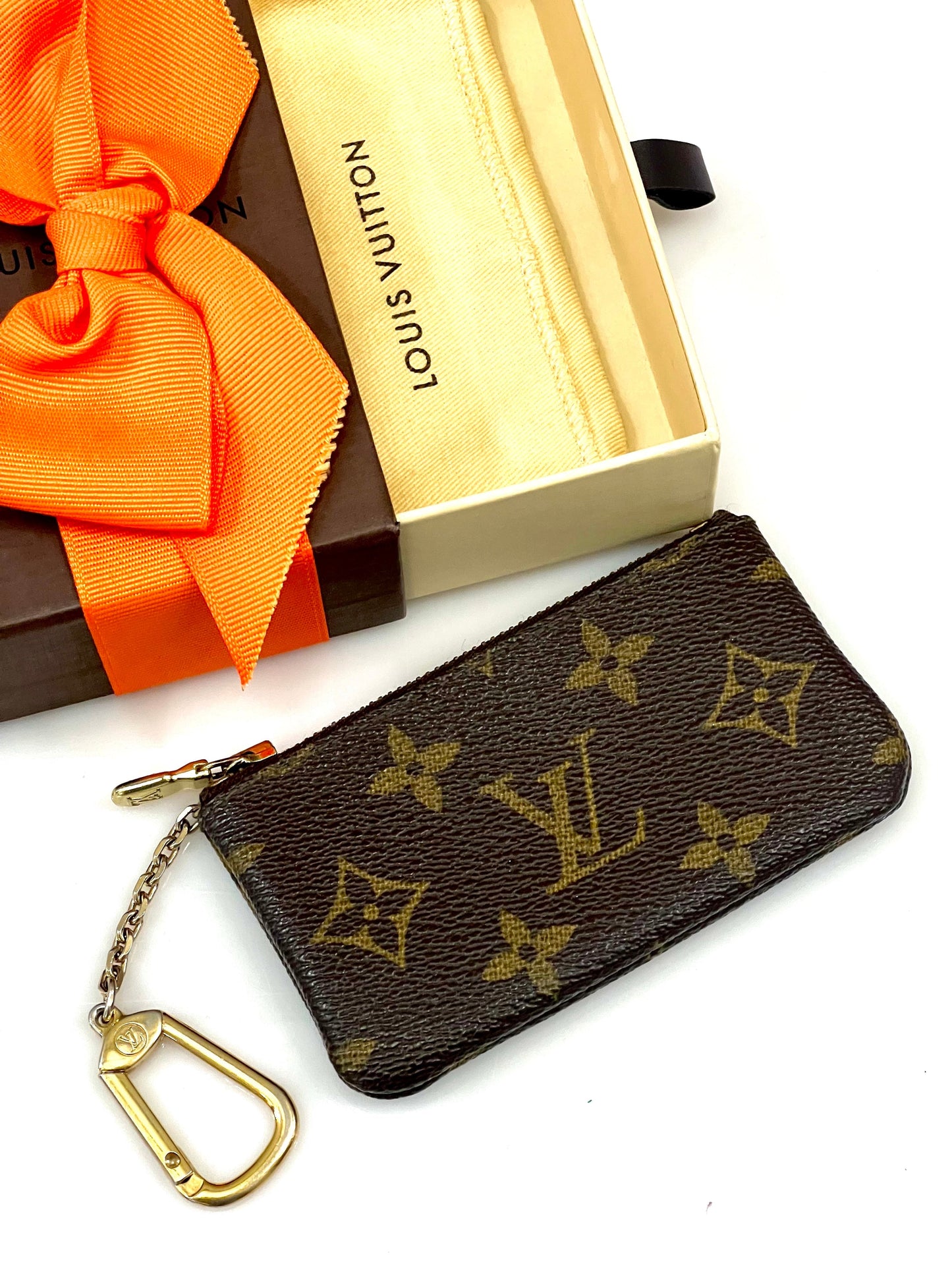 LOUIS VUITTON POCHETTE CLES MONOGRAM KEY POUCH
