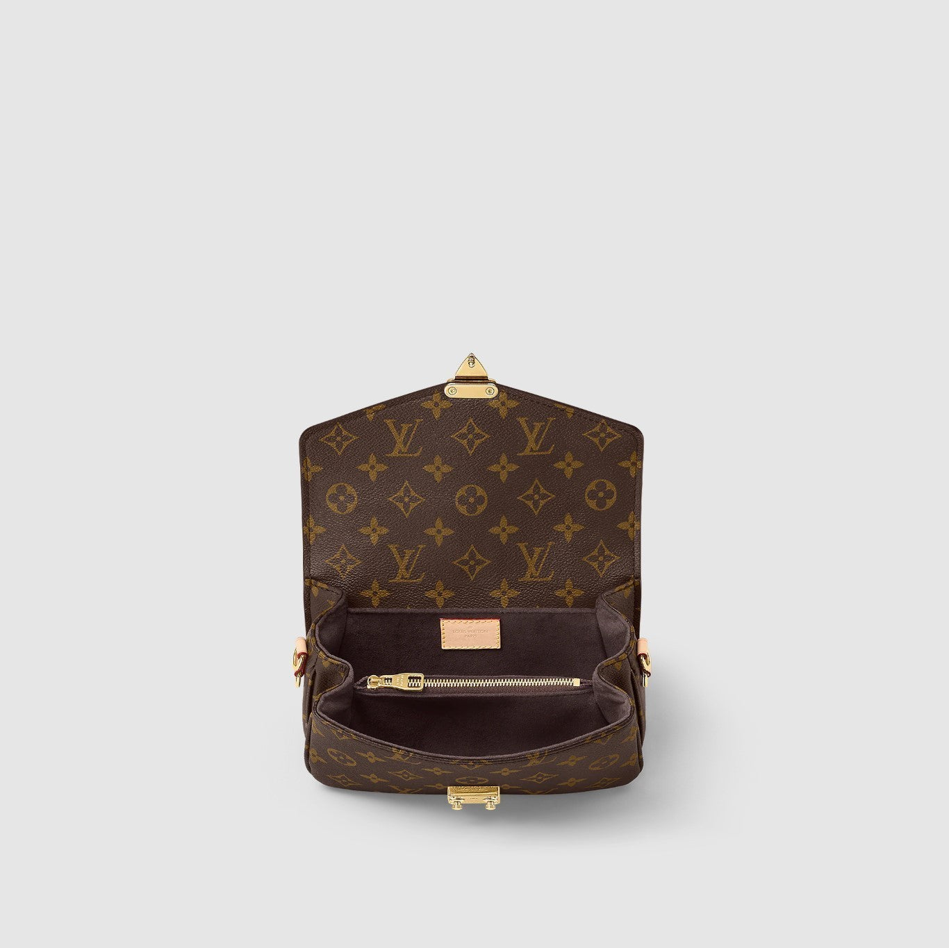 LOUIS VUITTON MONOGRAM POCHETTE MÉTIS EAST WEST BAG