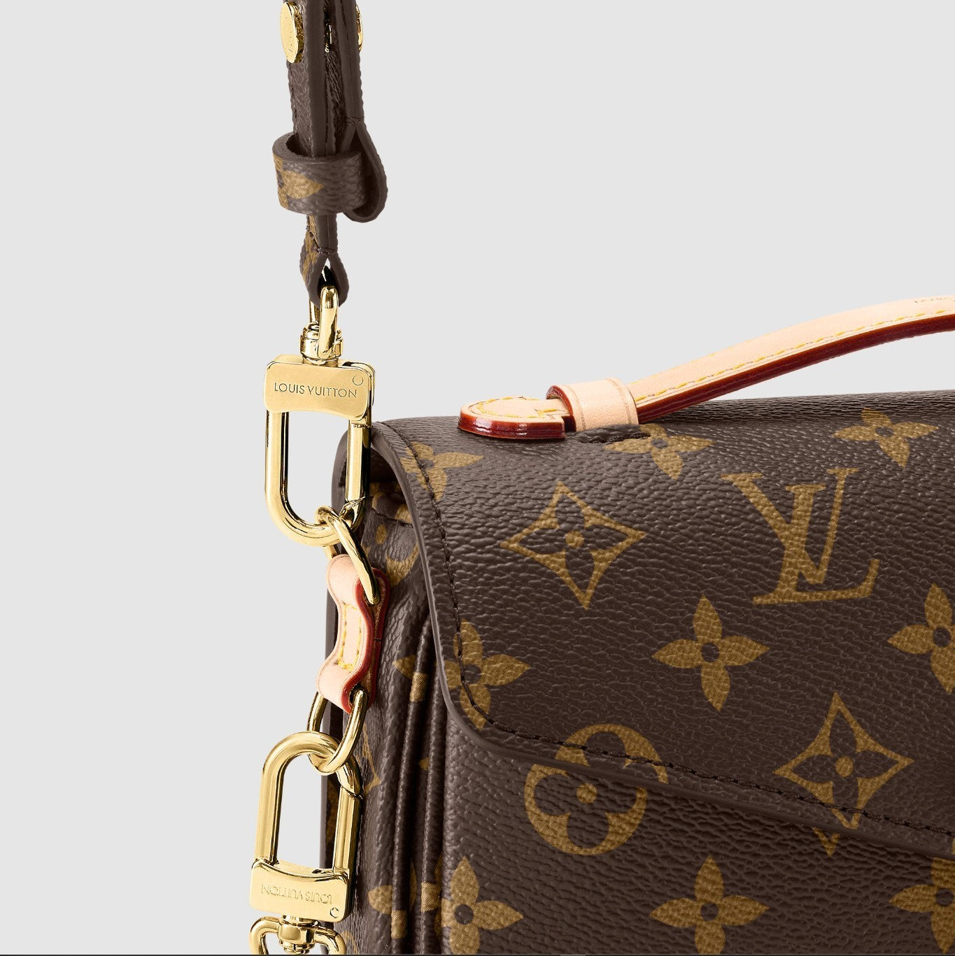 LOUIS VUITTON MONOGRAM POCHETTE MÉTIS EAST WEST BAG