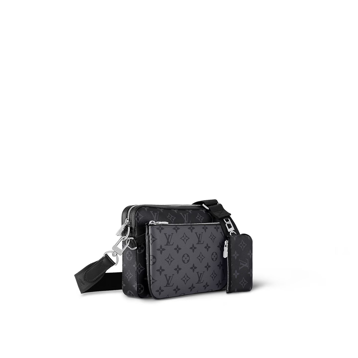 LOUIS VUITTON REVERSE MONOGRAM ECLIPSE TRIO MESSENGER BAG