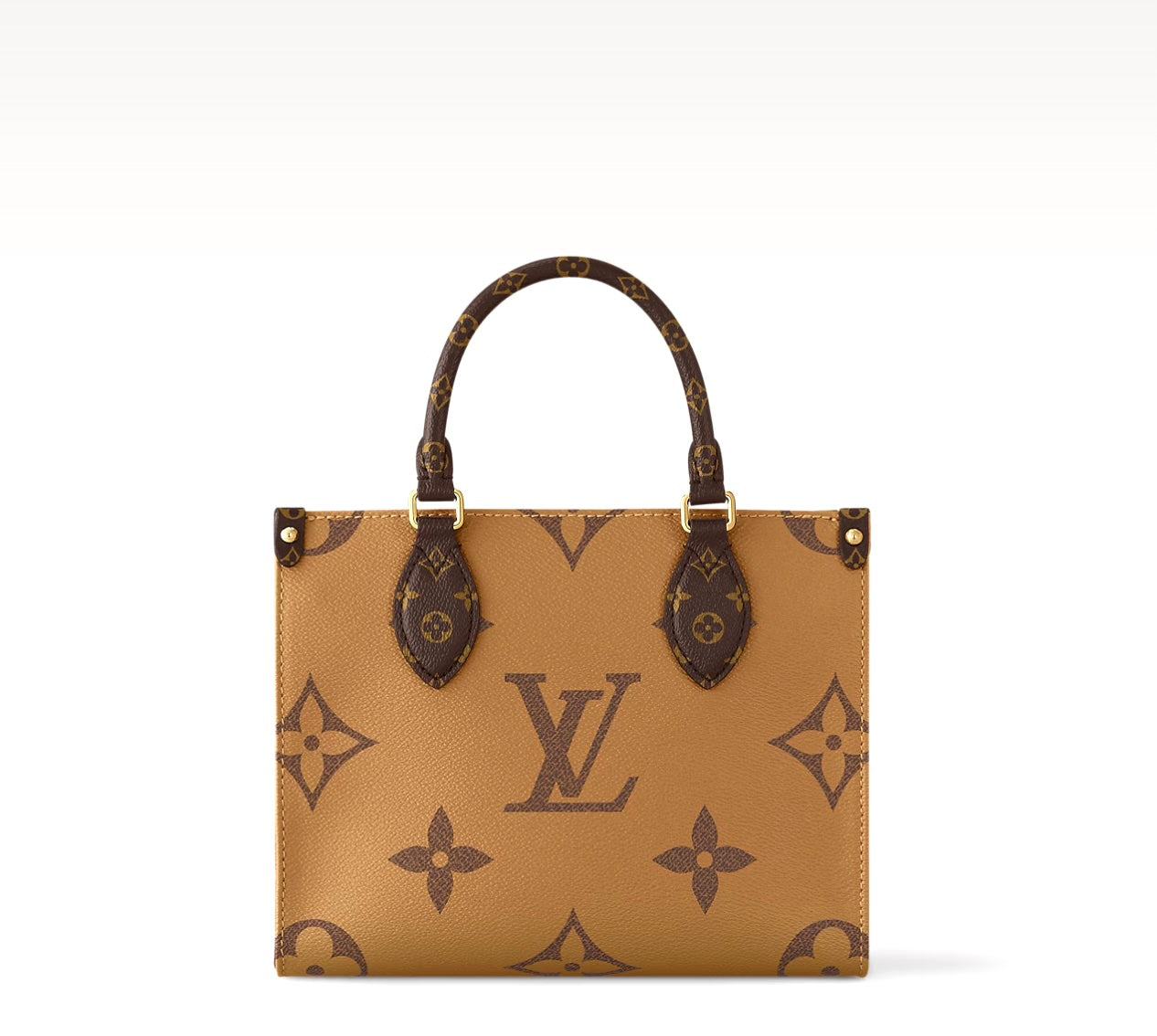 LOUIS VUITTON REVERSE MONOGRAM GIANT ONTHEGO TOTE BAG PM