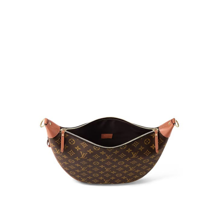 LOUIS VUITTON REVERSE MONOGRAM LOOP HOBO BAG WITH POCHETTE