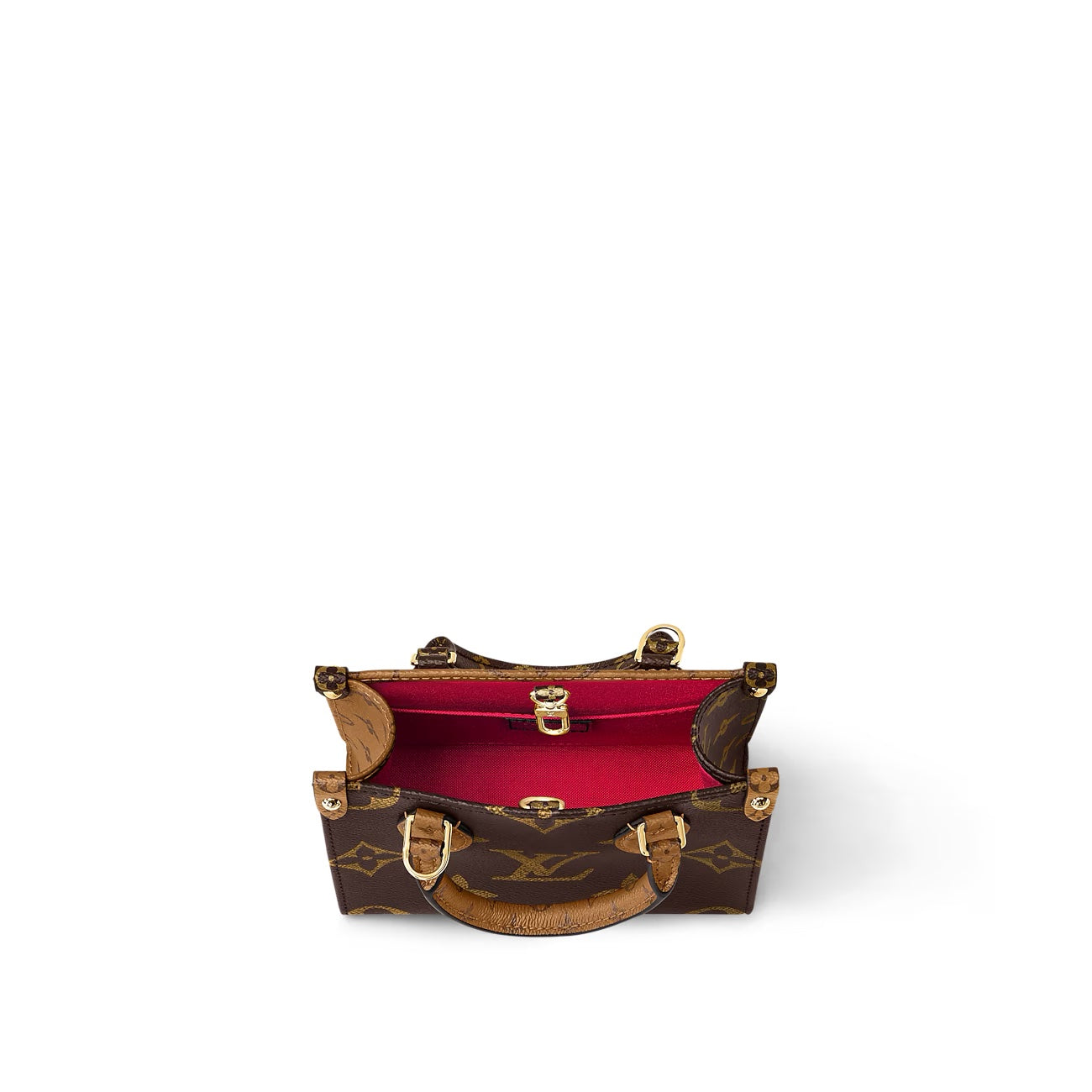 LOUIS VUITTON REVERSE MONOGRAM GIANT "ONTHEGO" BB TOTE BAG