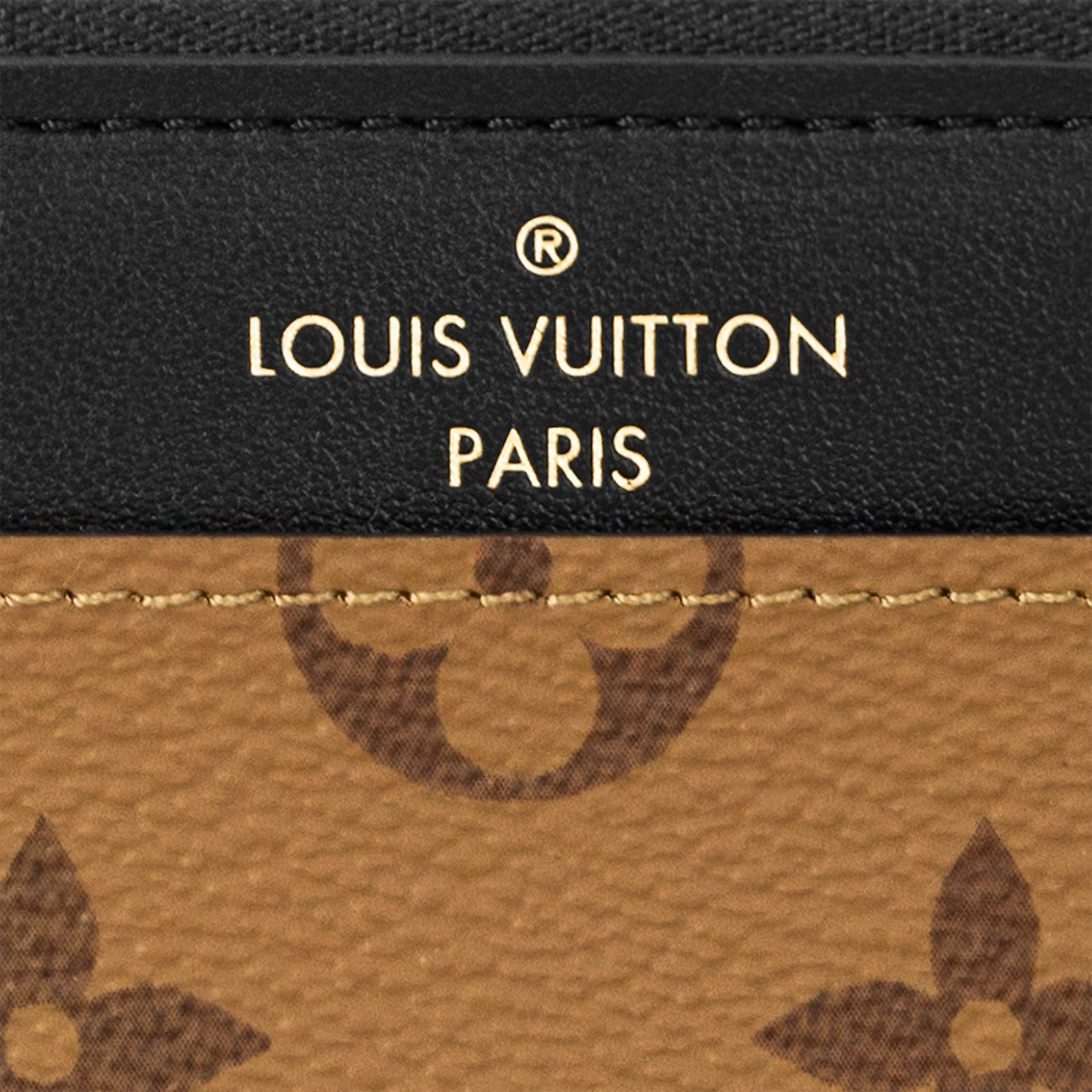 LOUIS VUITTON REVERSE MONOGRAM SLIM PURSE WALLET