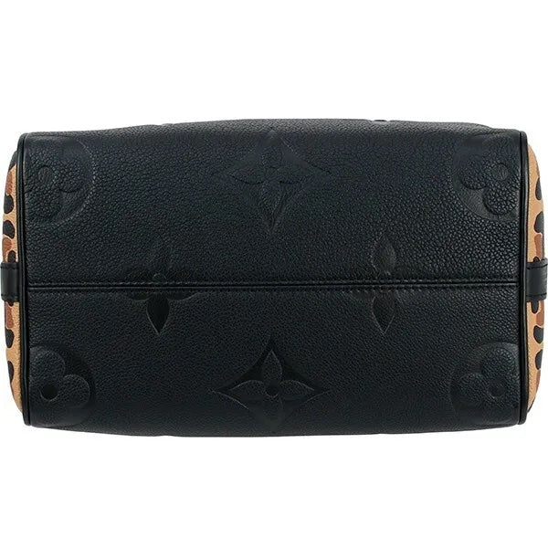 LOUIS VUITTON EMPREINTE GIANT MONOGRAM WILD AT HEART SPEEDY BANDOULIERE 25 SHOULDER BAG