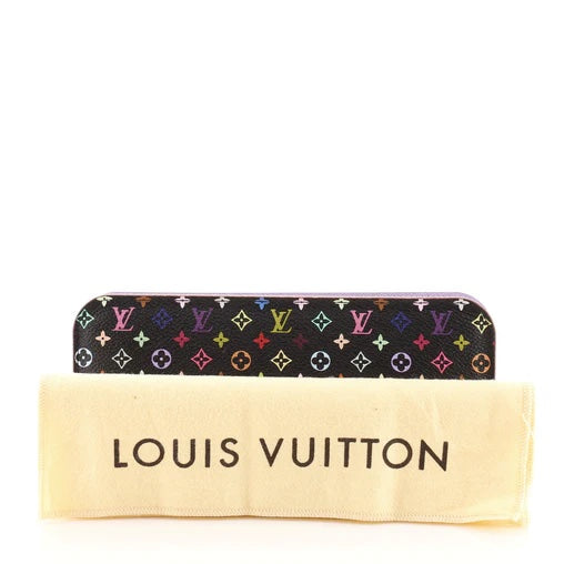 GLM-TAKASHI MURAKAMI MONOGRAM MULTICOLOR ZIPPY WALLET