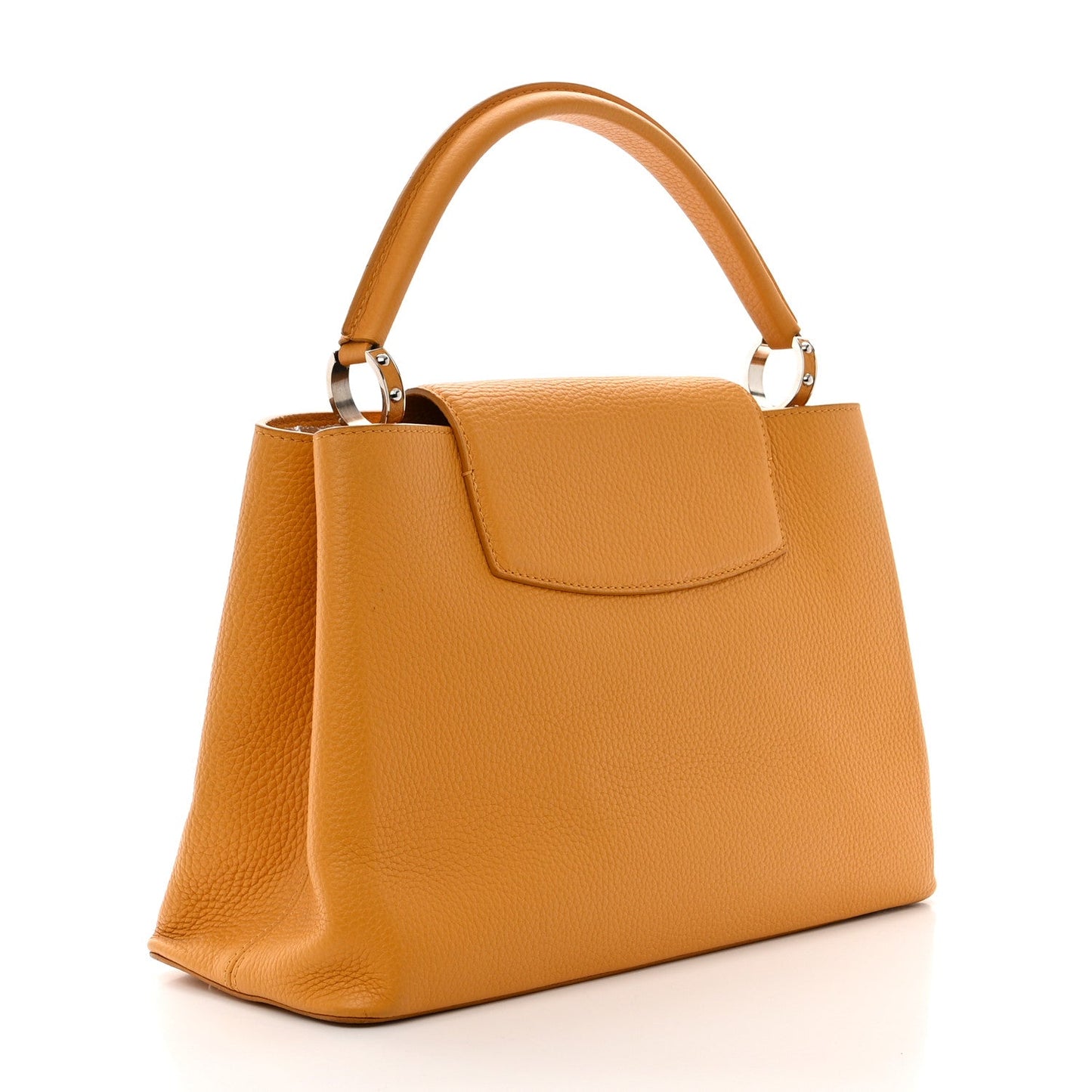 LOUIS VUITTON TAURILLON CAPUCINES MM HANDBAG TOURENESOL