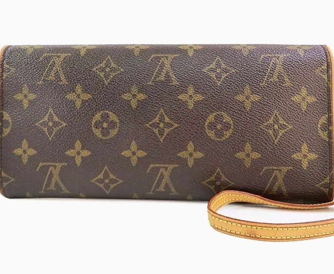 LOUIS VUITTON MONOGRAM TWIN GM POCHETTE SHOULDER BAG