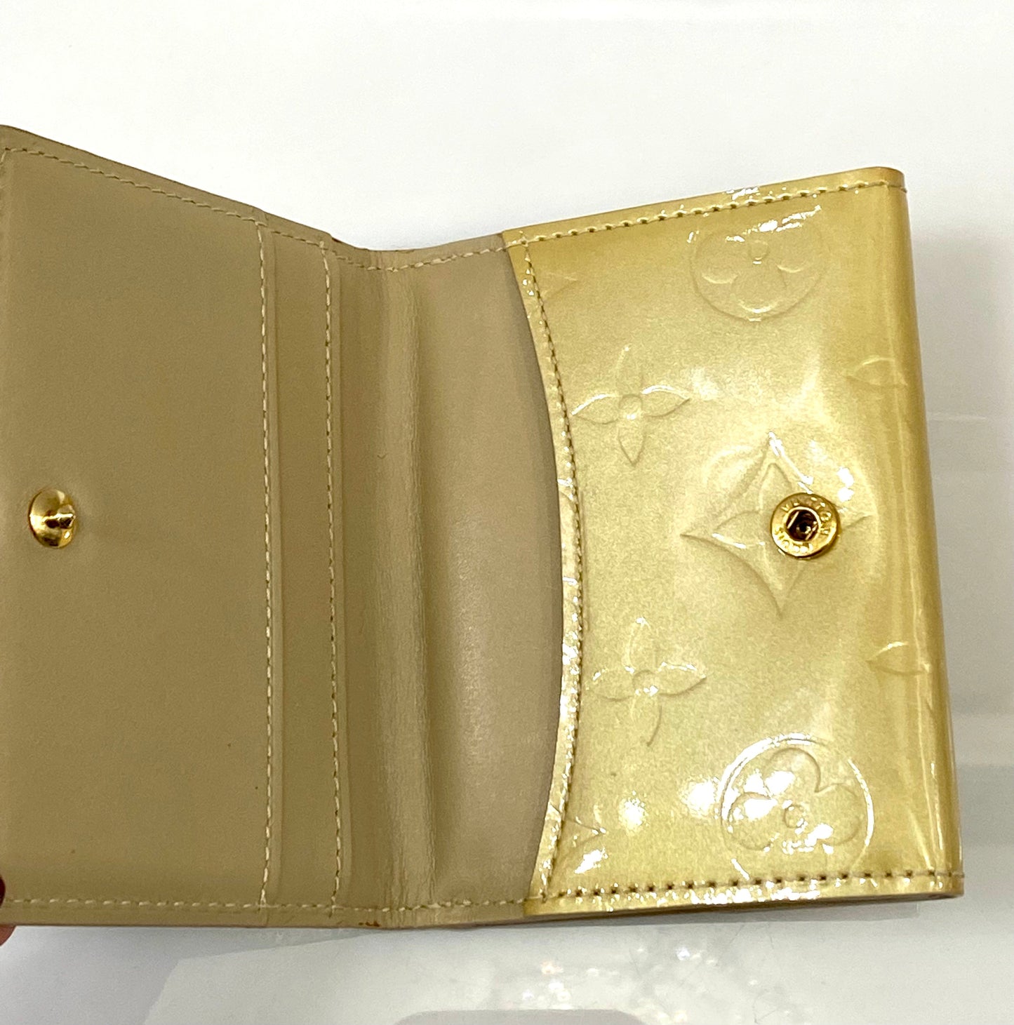 LOUIS VUITTON LUDLOW MONOGRAM EMBOSSED VENIS WALLET