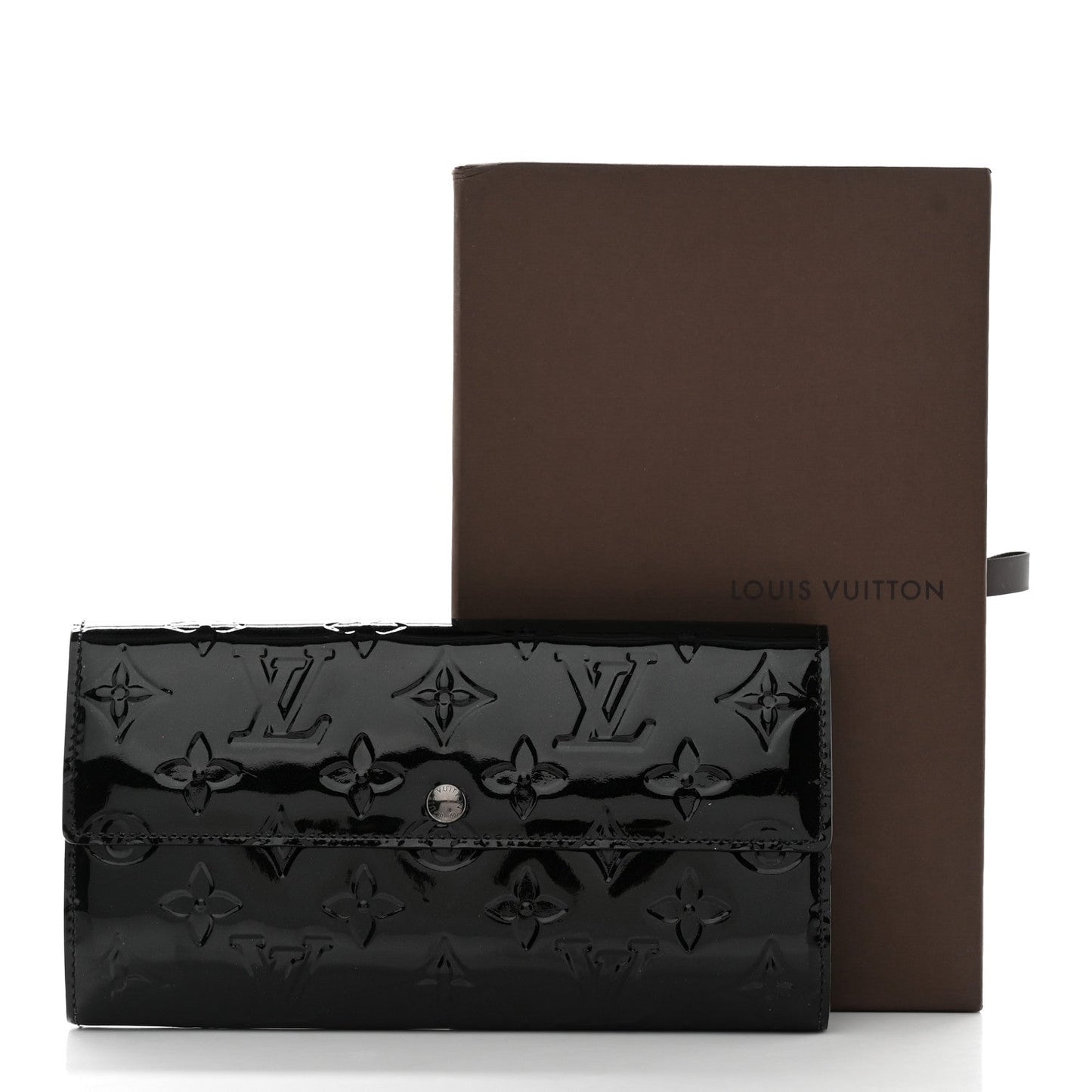 LOUIS VUITTON MONOGRAM VERNIS LEATHER SARAH WALLET