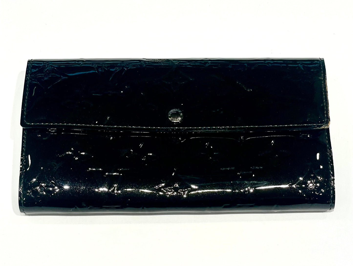 LOUIS VUITTON MONOGRAM VERNIS LEATHER SARAH WALLET