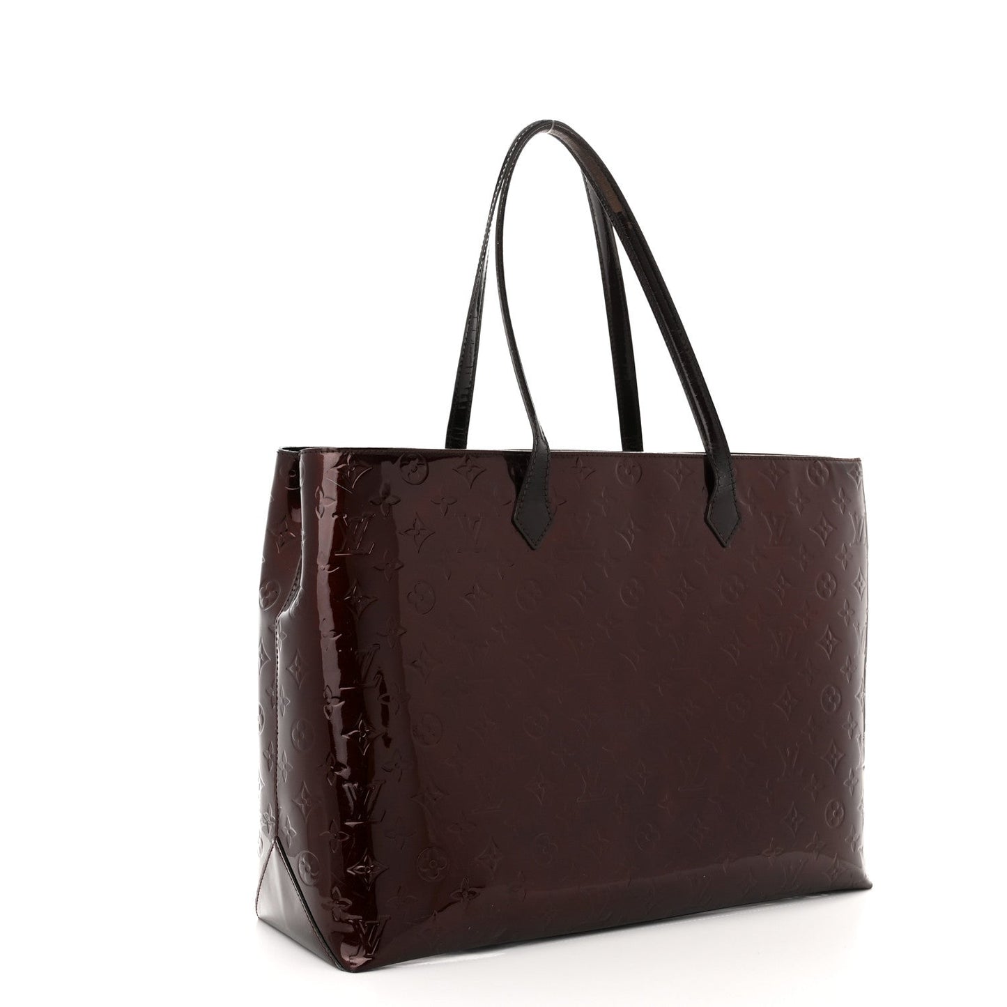LOUIS VUITTON MONOGRAM VERNIS WILSHIRE GM TOTE BAG