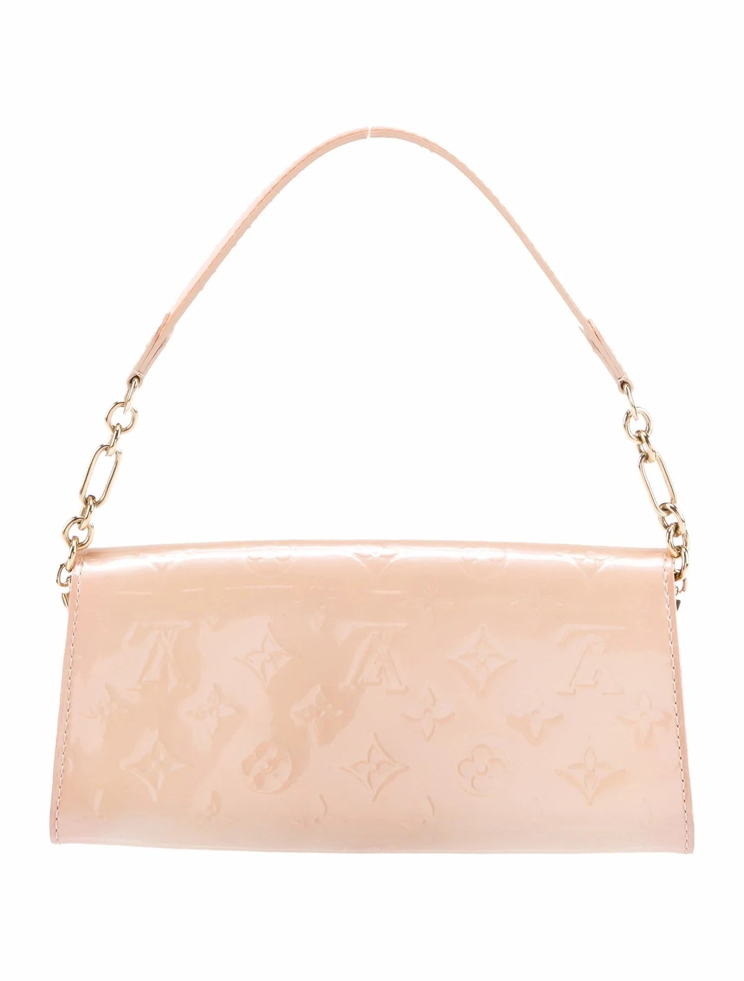 LOUIS VUITTON MONOGRAM VERNIS SUNSET BOULEVARD BAG ROSE FLORENTIN