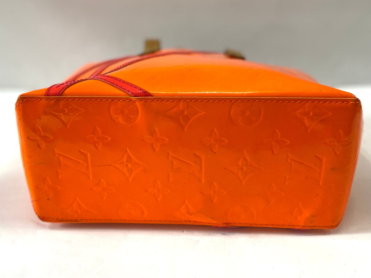 LOUIS VUITTON X ROBERT WILSON FLOU MONOGRAM VERNIS READE PM TOTE