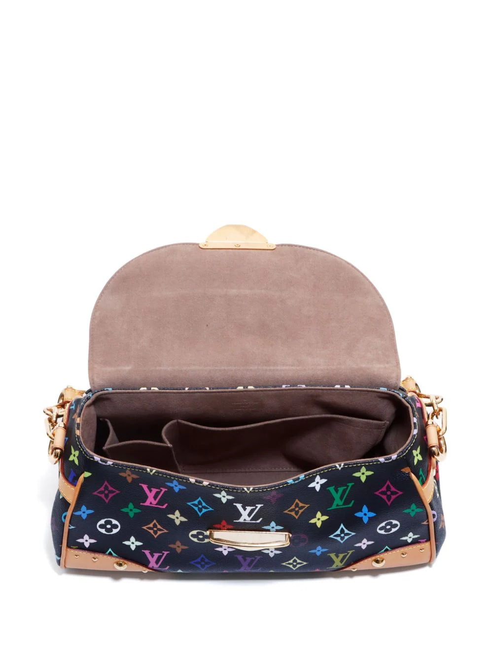 LOUIS VUITTON X TAKASHI MURAKAMI MONOGRAM BEVERLY MM SATCHEL