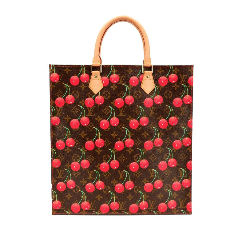 LOUIS VUITTON X TAKASHI MURAKAMI MONOGRAM CERISES SACE PLAT TOTE
