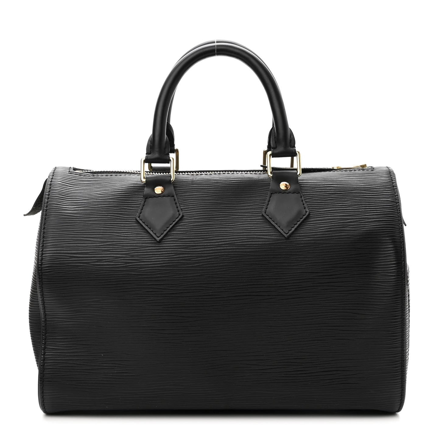 LOUIS VUITTON EPI LEATHER SPEEDY 25 HANDBAG BLACK