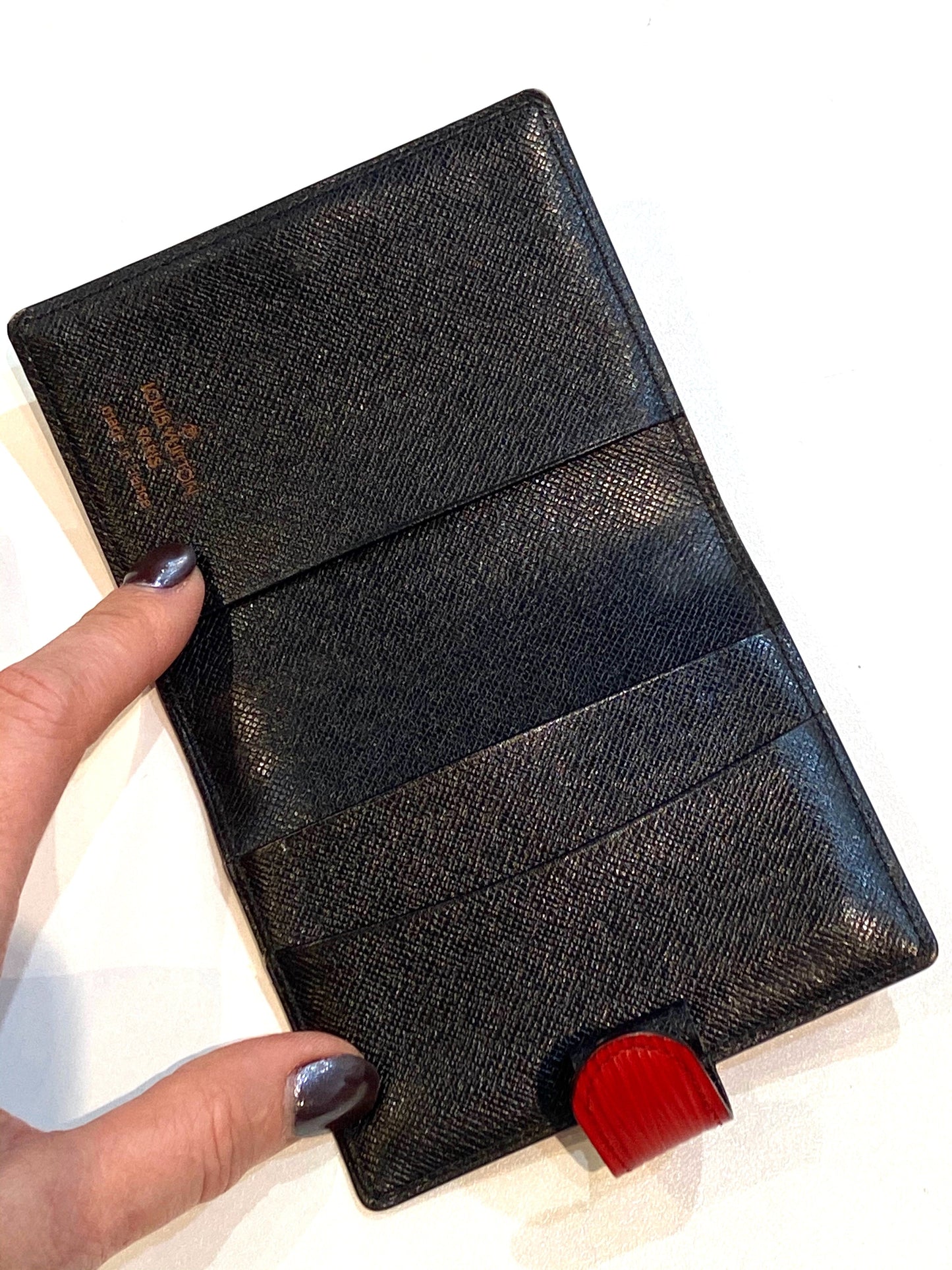 LOUIS VUITTON EPI LEATHER COMPACT WALLET