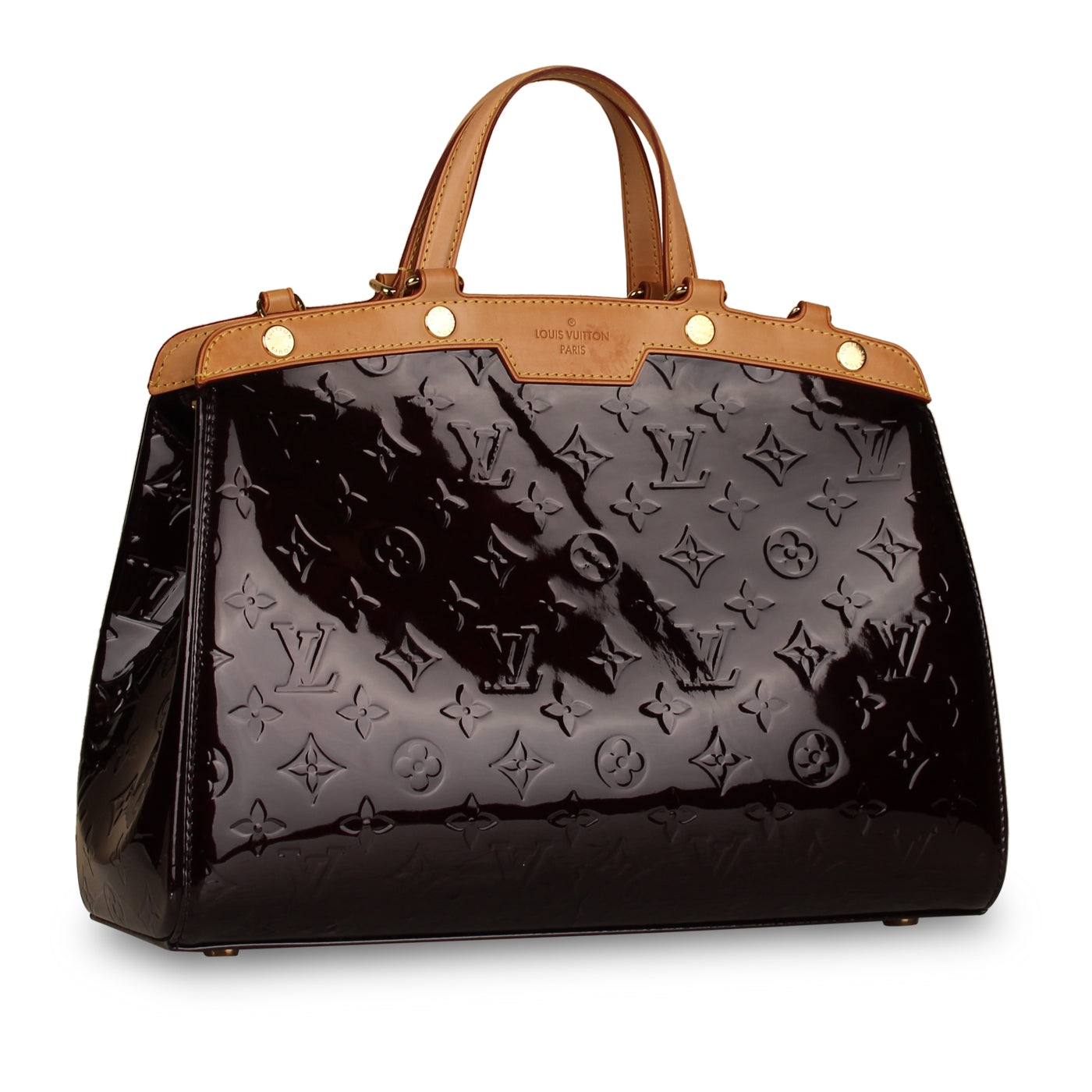 Louis Vuitton Brea MM - Amarante Vernis