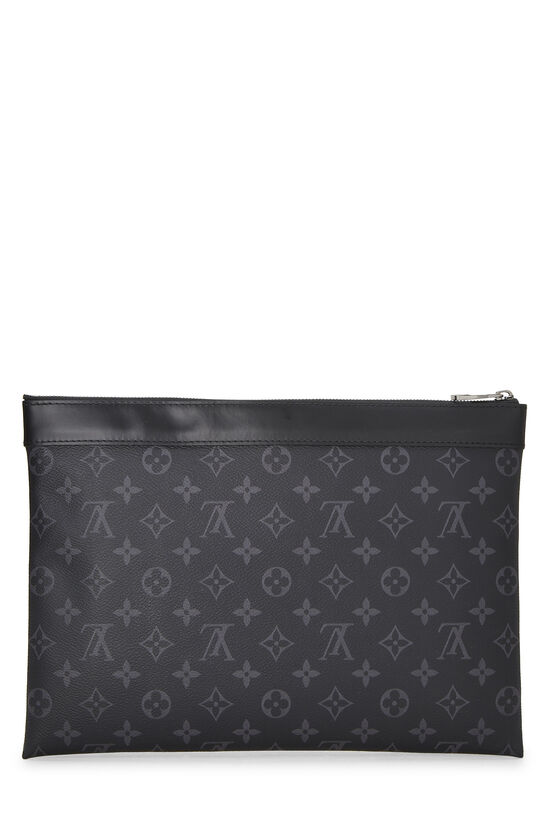 LOUIS VUITTON MONOGRAM ECLIPSE DISCOVERY CLUTCH