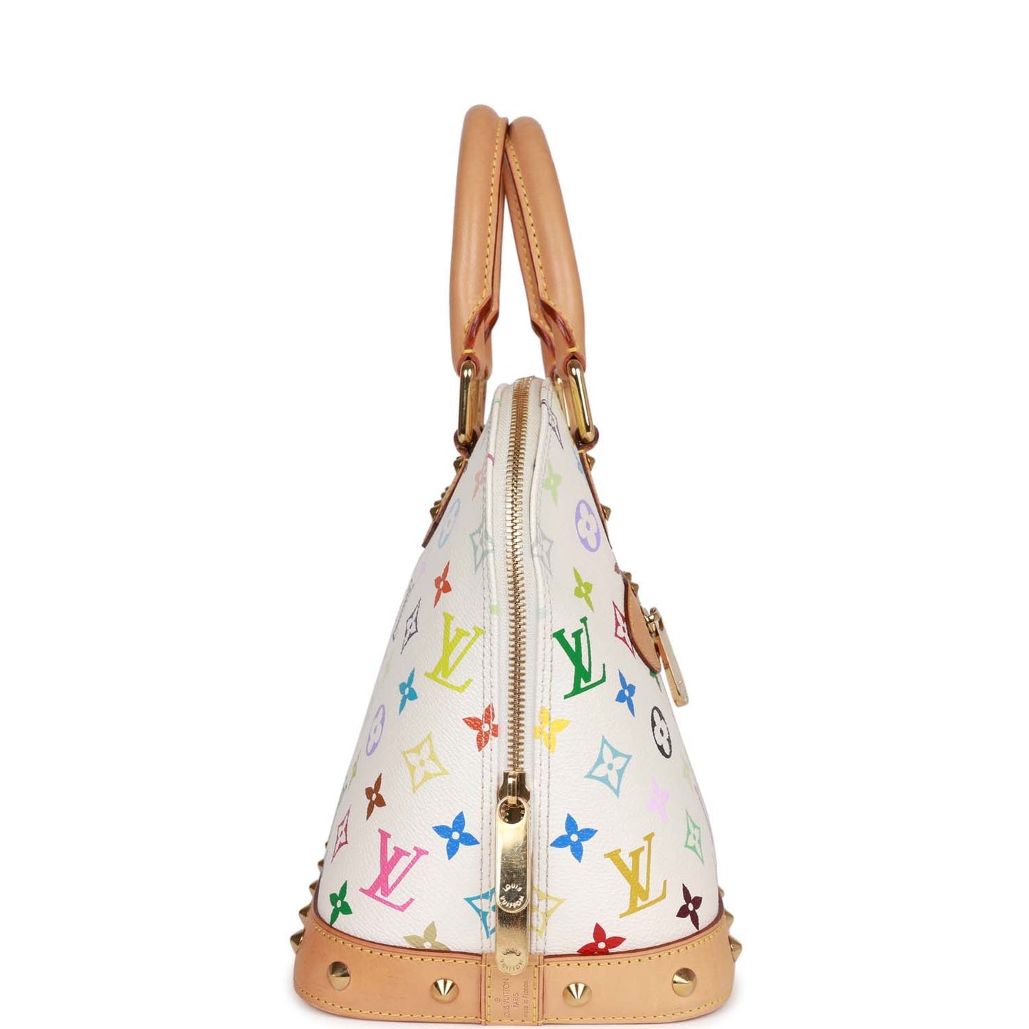 Louis Vuitton Vintage Monogram Multicolor White Alma
