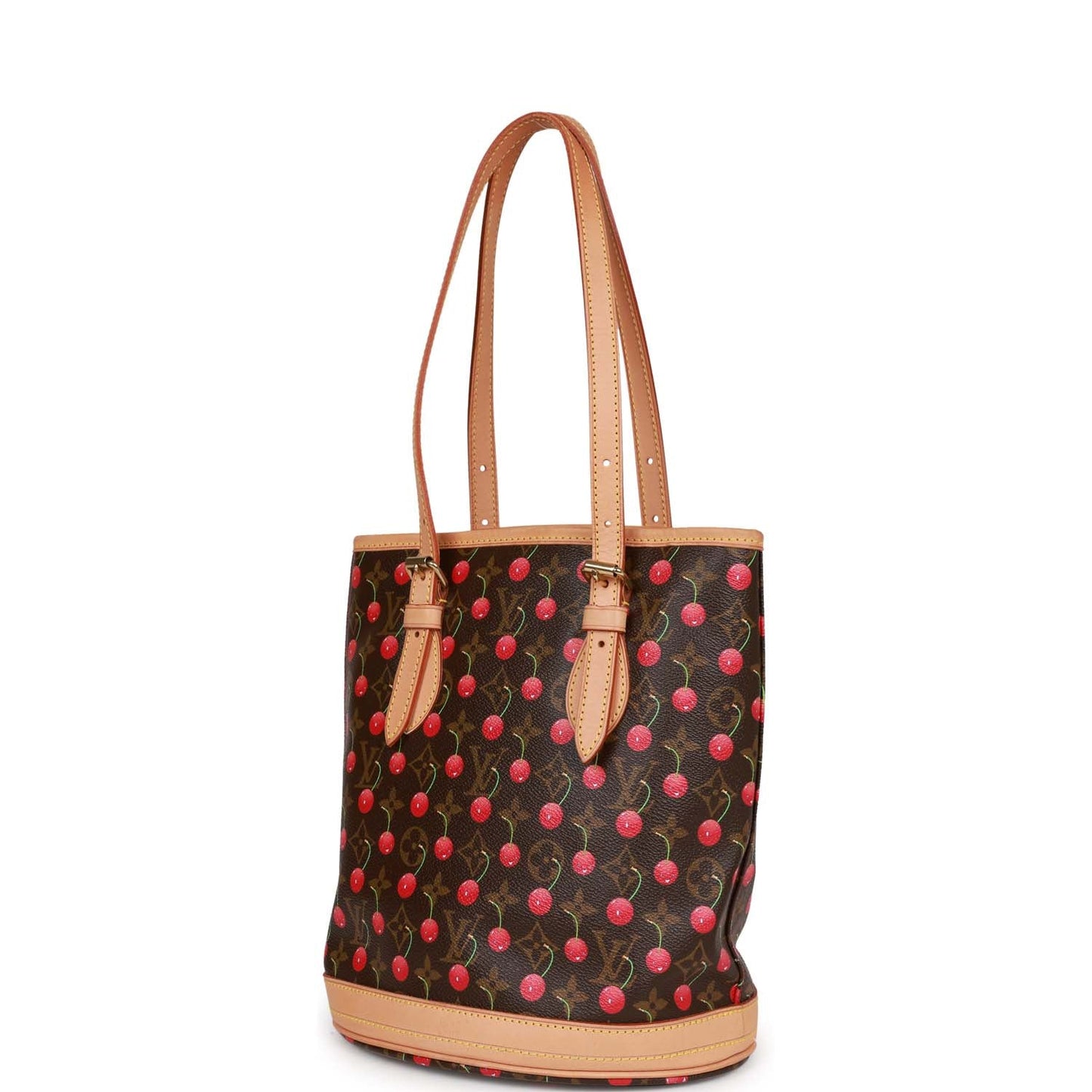 Louis Vuitton Vintage Cherry Cerises Monogram Bucket Bag PM