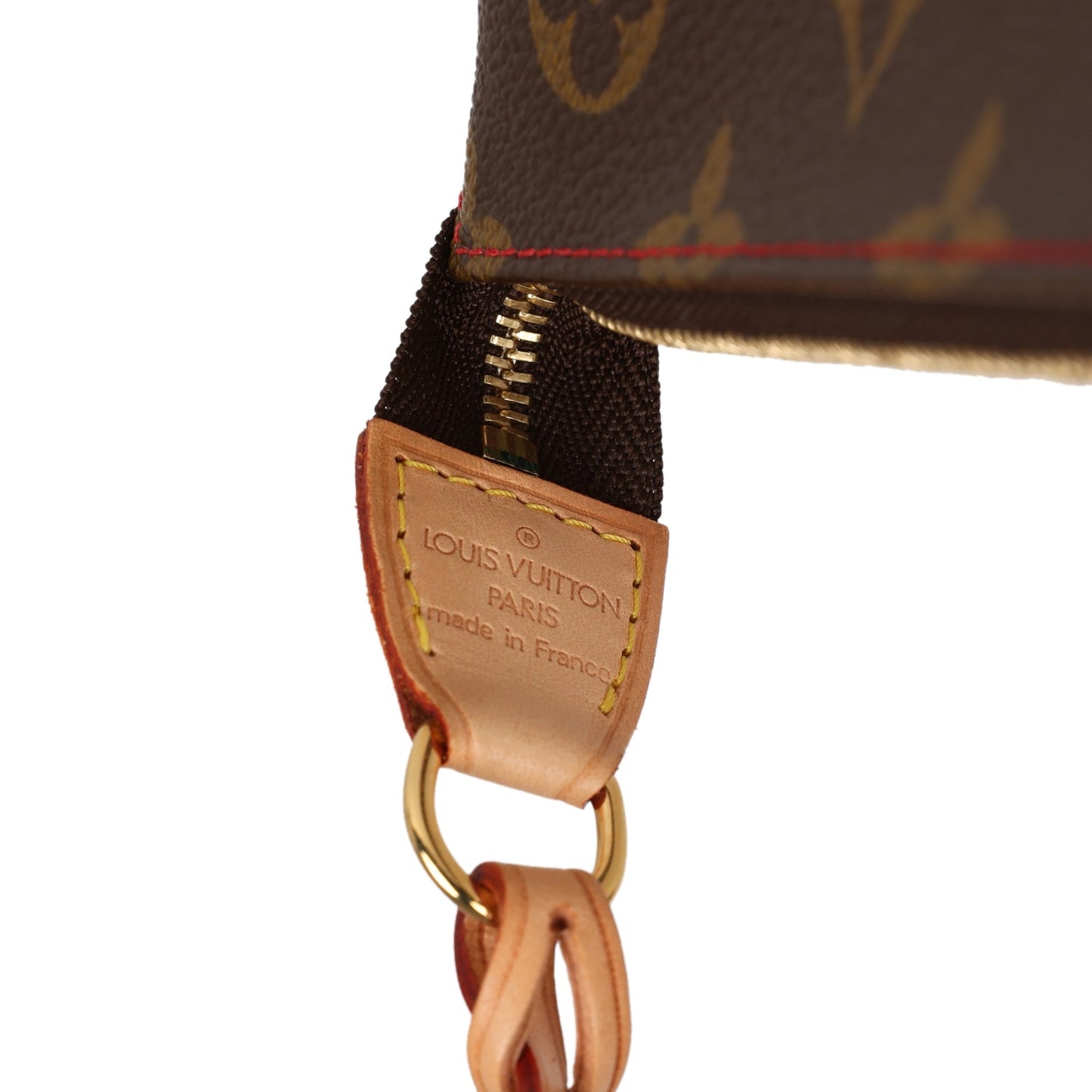 Louis Vuitton Vintage x Takashi Murakami Cerises Monogram Pochette Gold Hardware