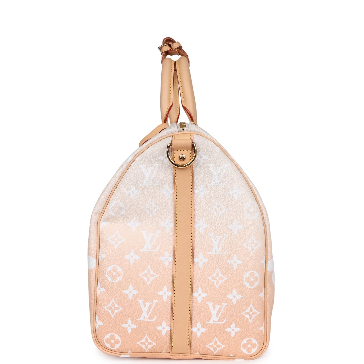 Louis Vuitton Keepall 45 Bandouliere By The Pool Mist Monogram Gold Hardware